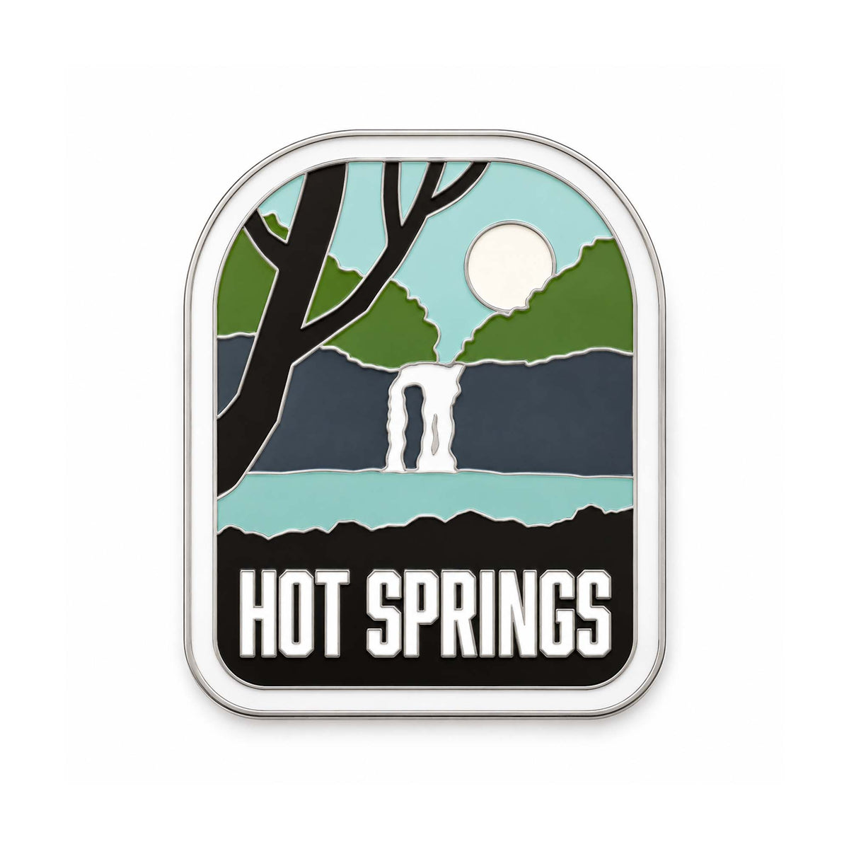 Hot Springs National Park Enamel Pin