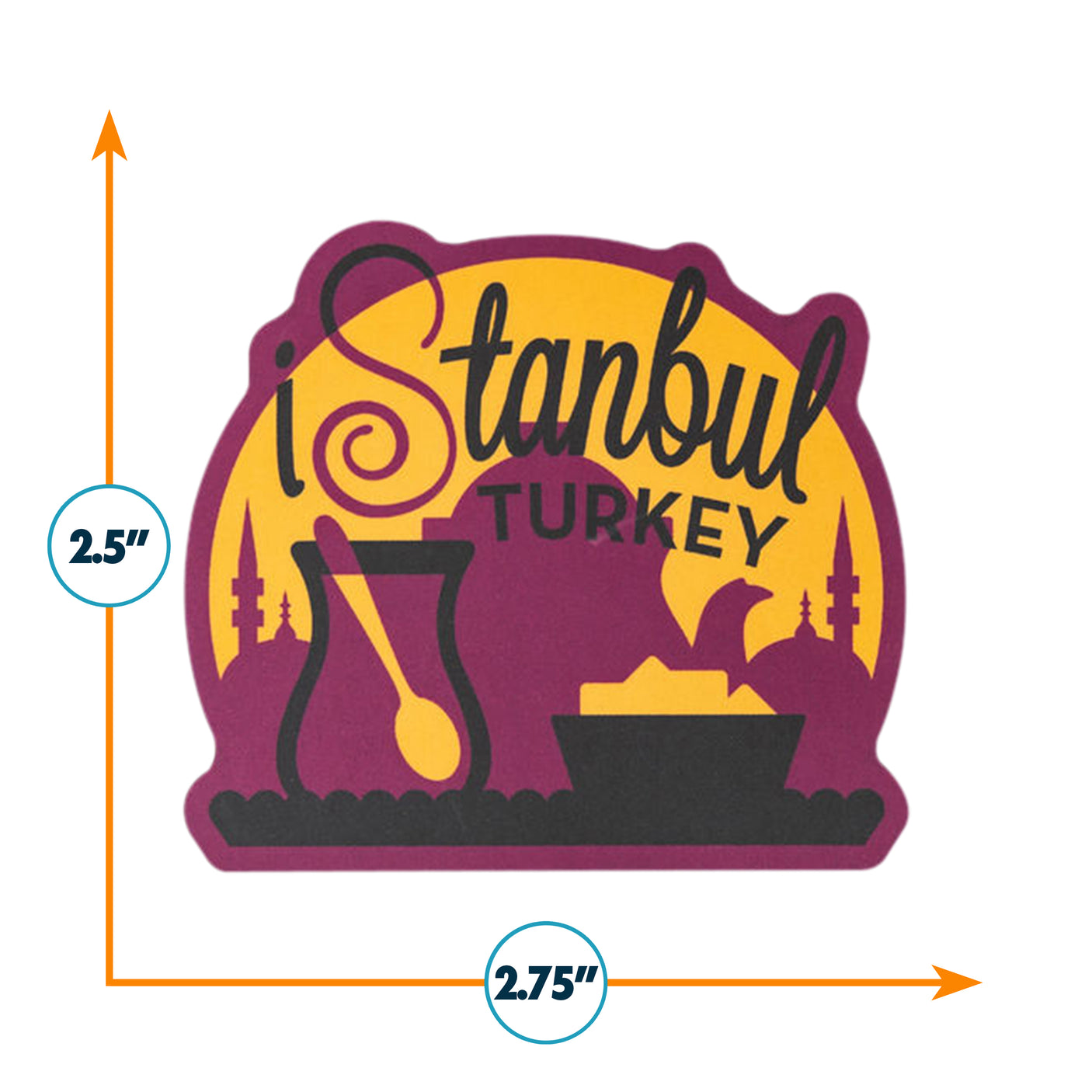 Istanbul Turkey Sticker