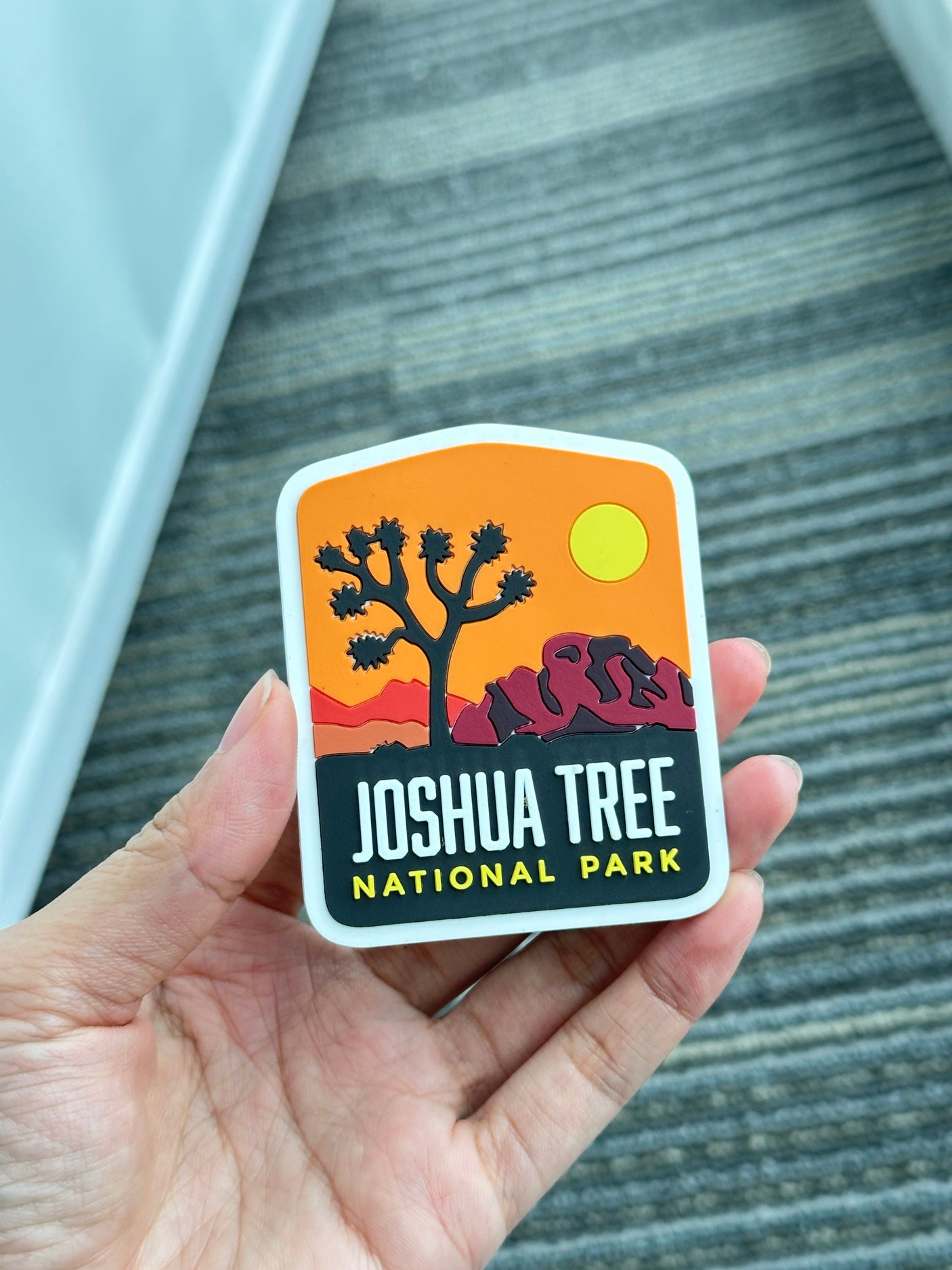 Joshua Tree National Park PVC Fridge Magnet