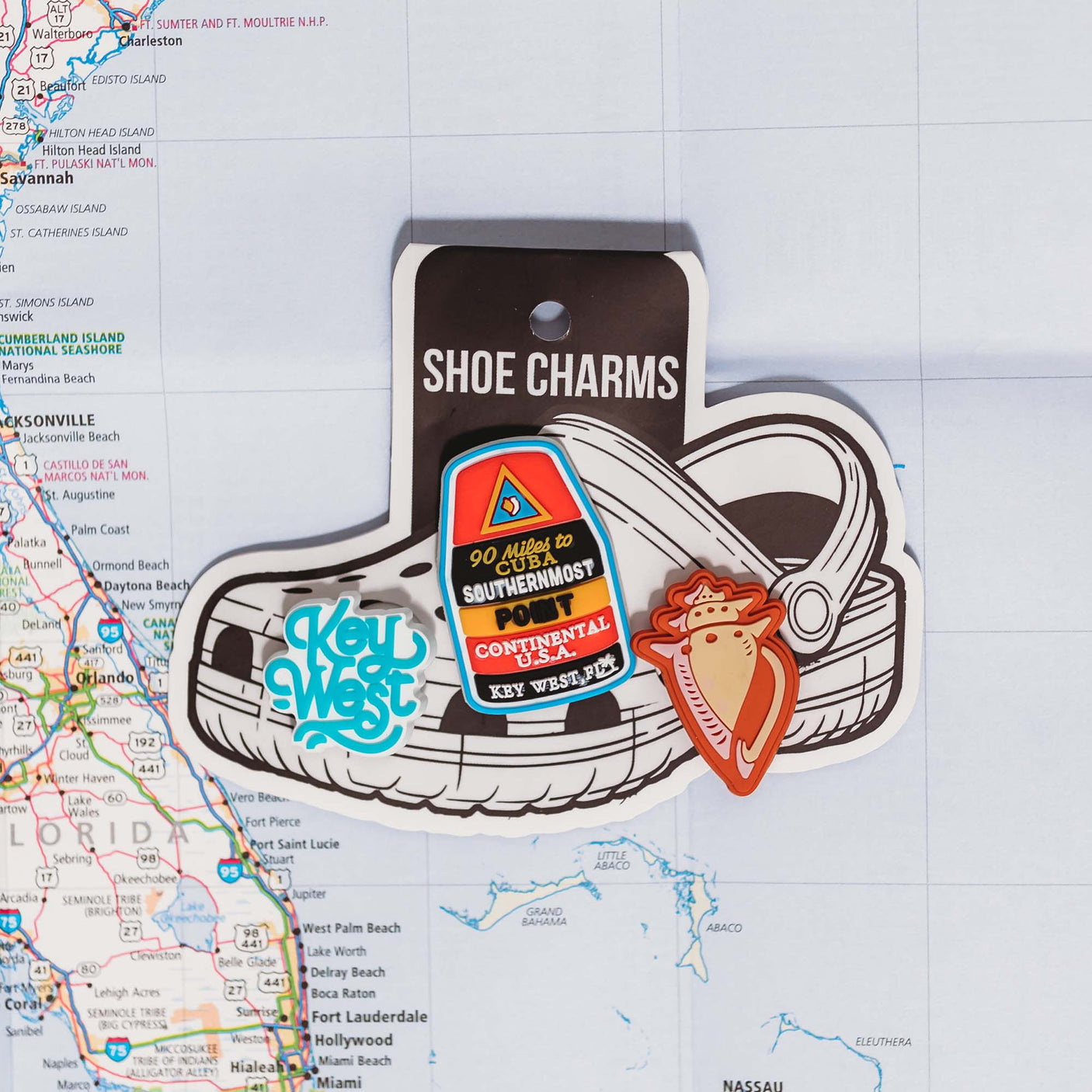 Key West Shoe Charms