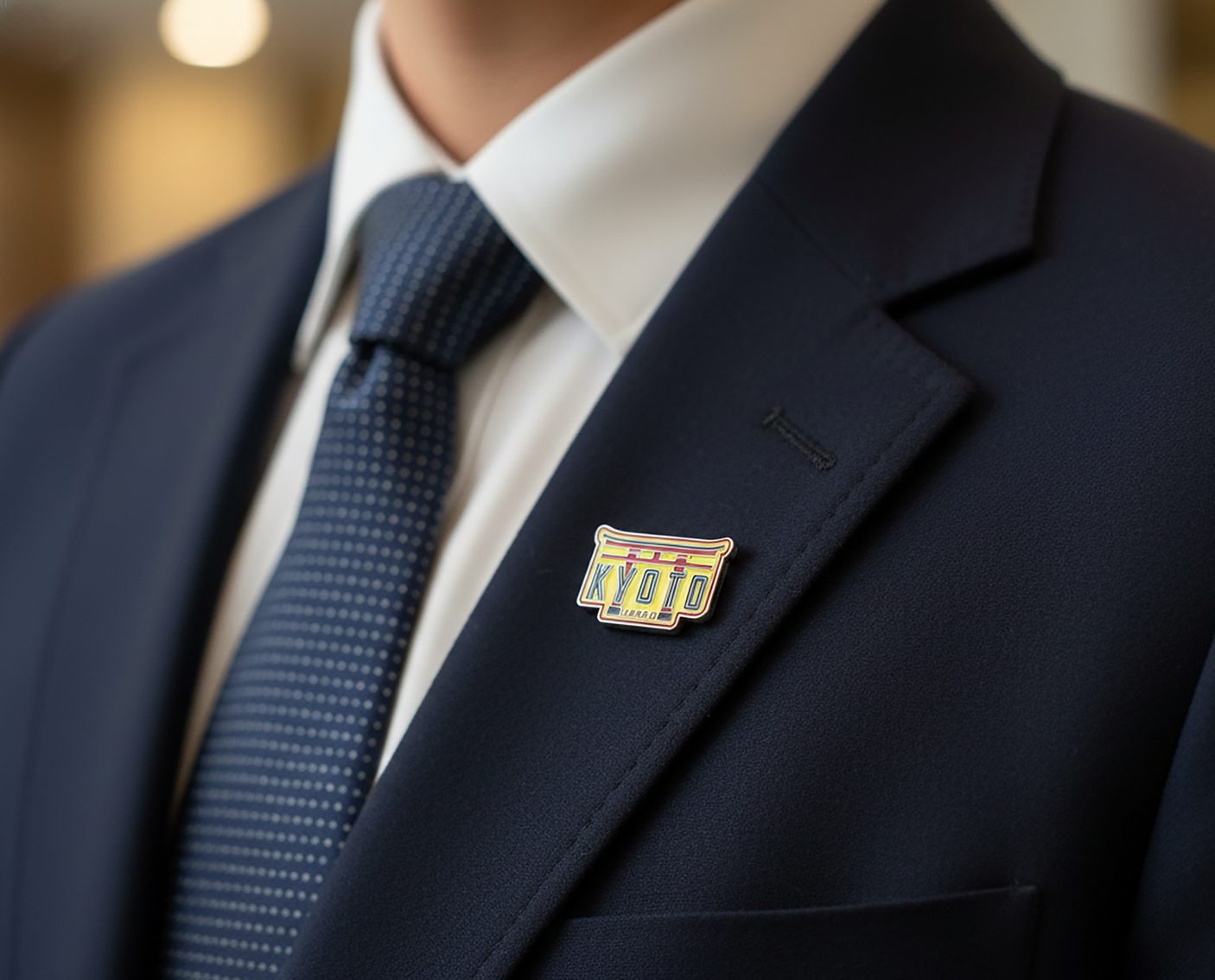 Kyoto Japan Enamel Pin