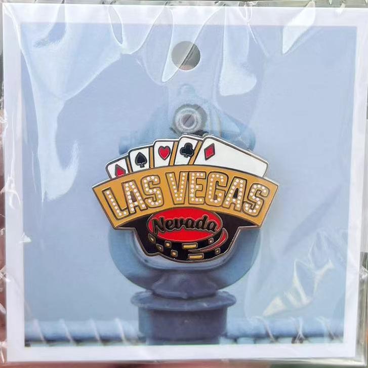 Las Vegas Enamel Pin