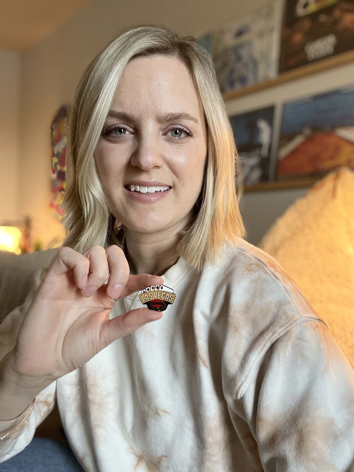 Las Vegas Enamel Pin