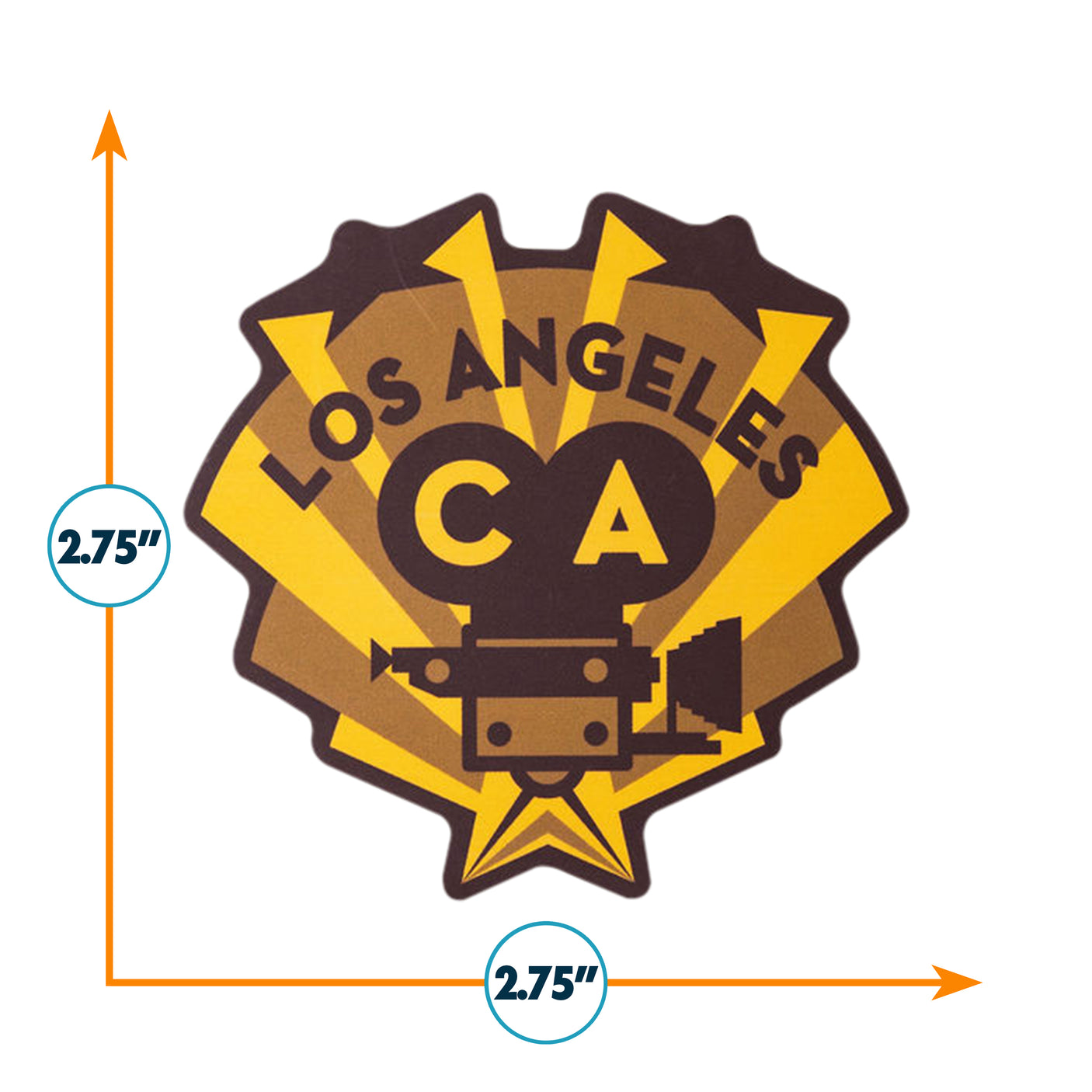 Los Angeles California Sticker