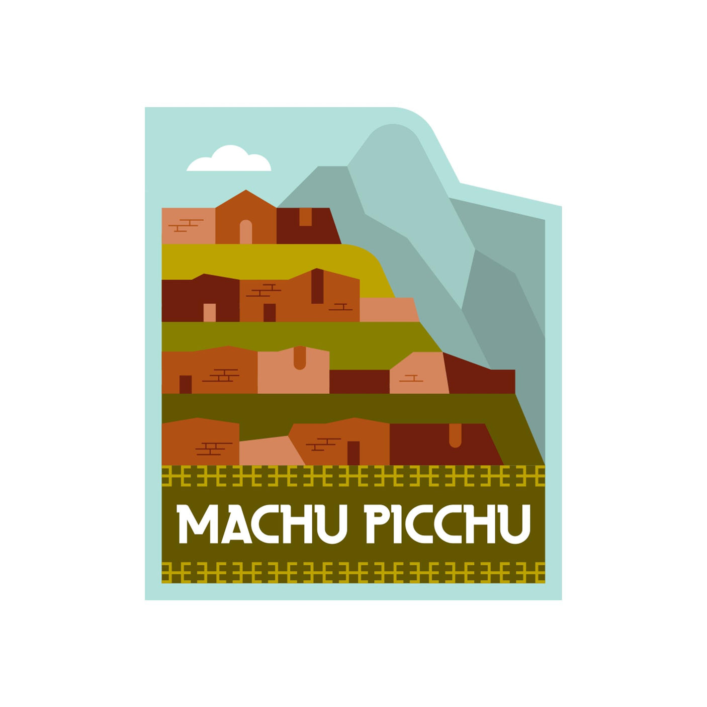 Machu Picchu Sticker