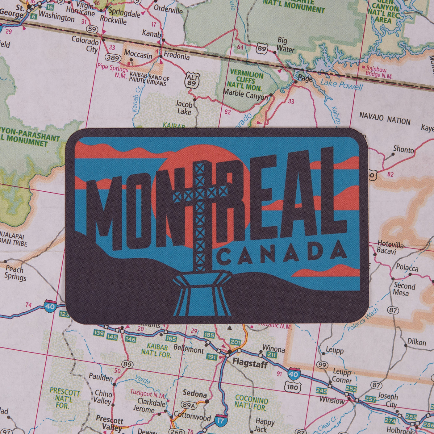 Montreal Quebec Enamel Pin