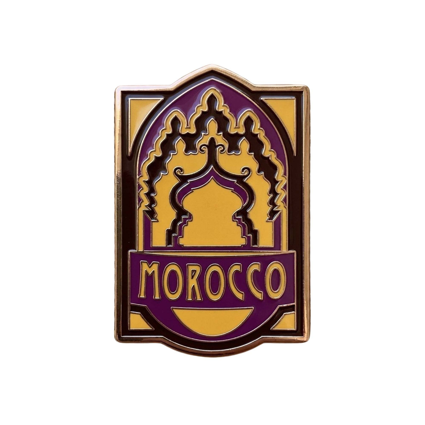 Morocco Enamel Pin