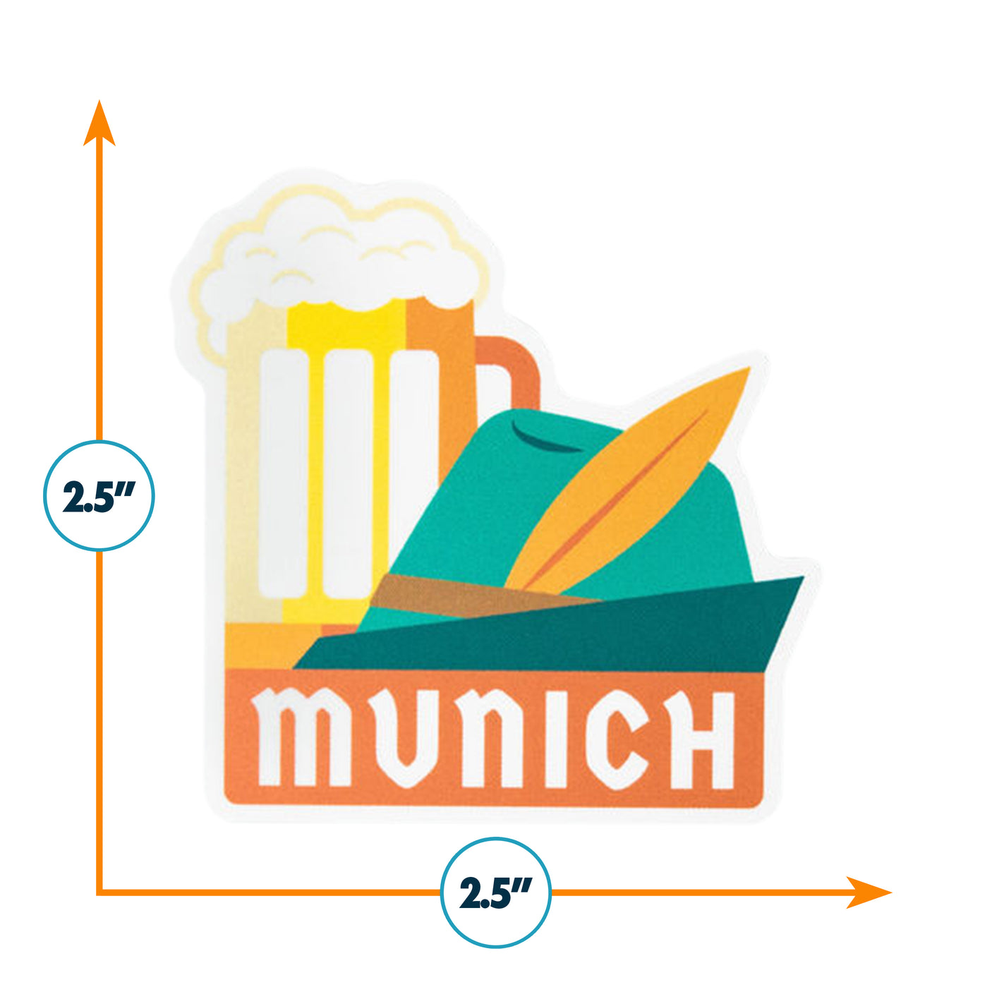 Munich Germany Sticker