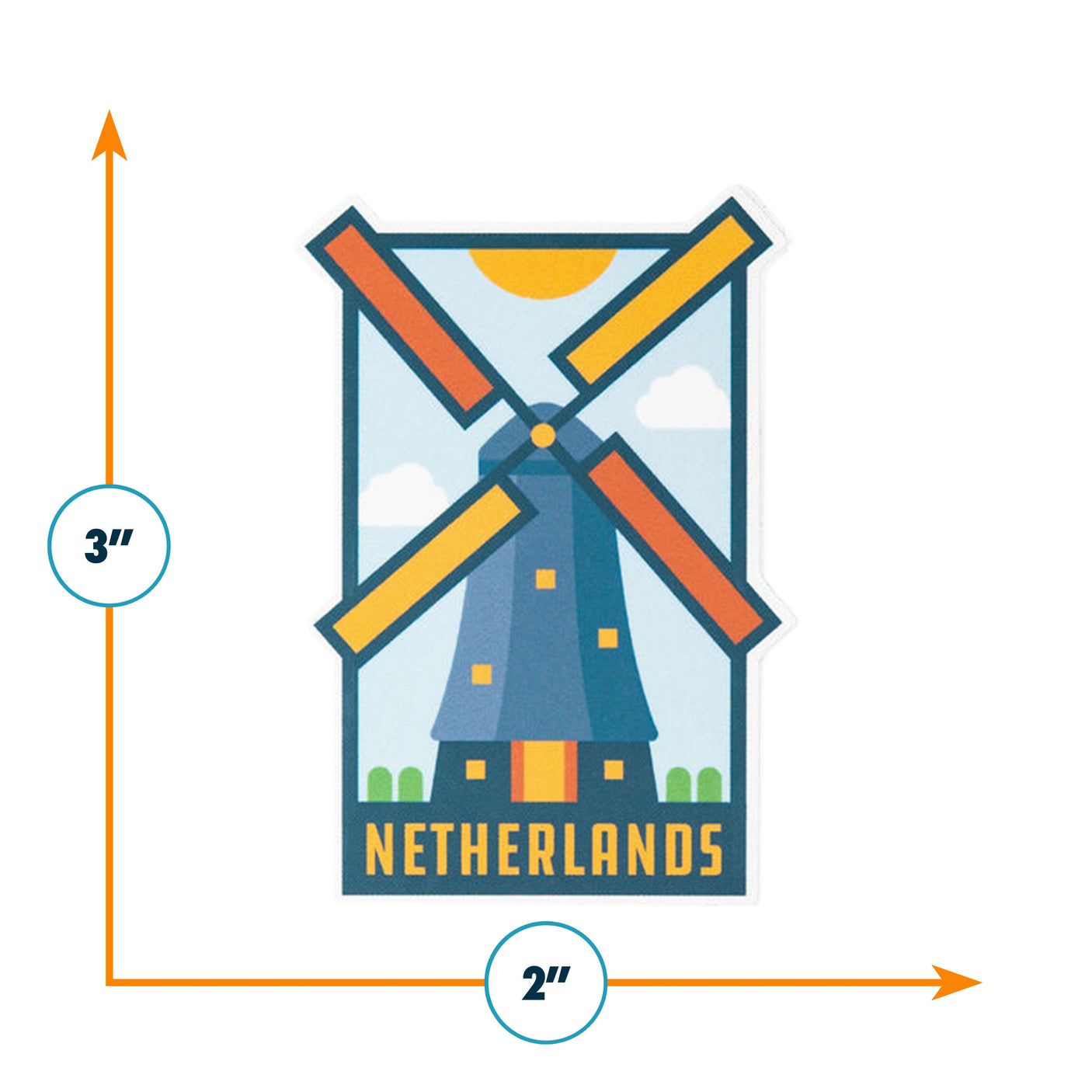 Netherlands Sticker