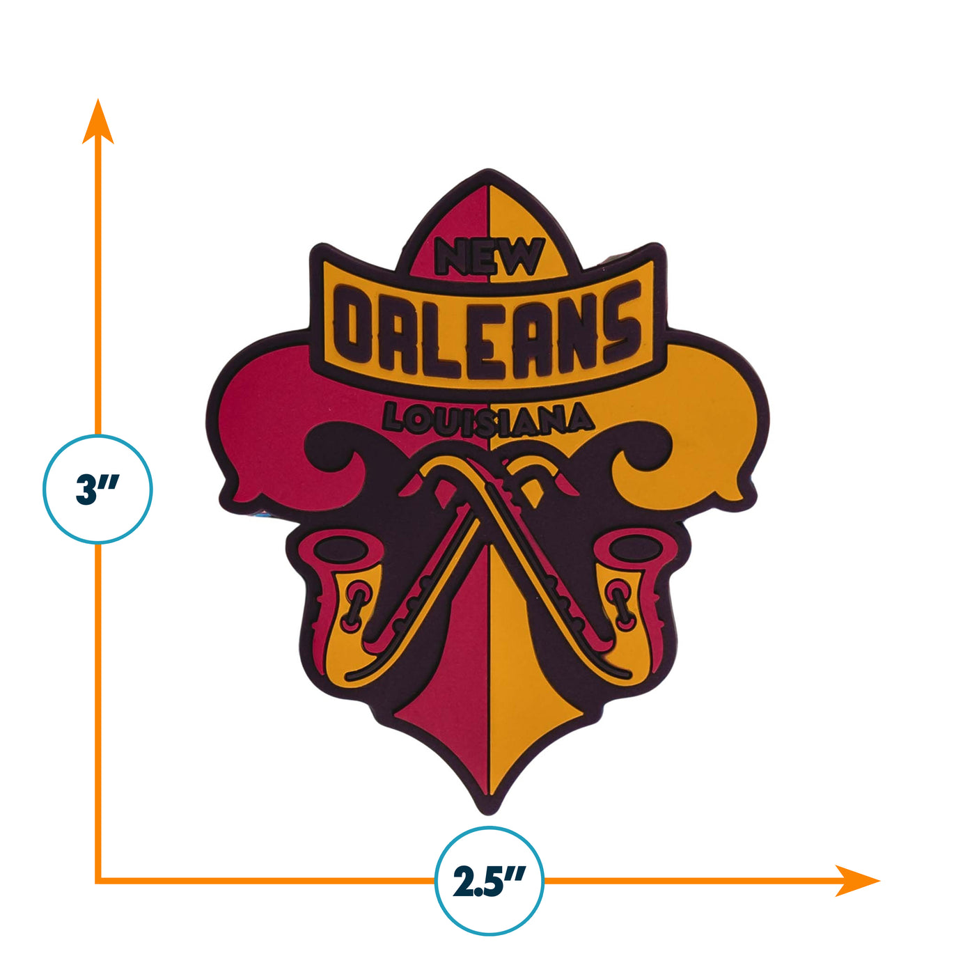 New Orleans Fridge Magnet