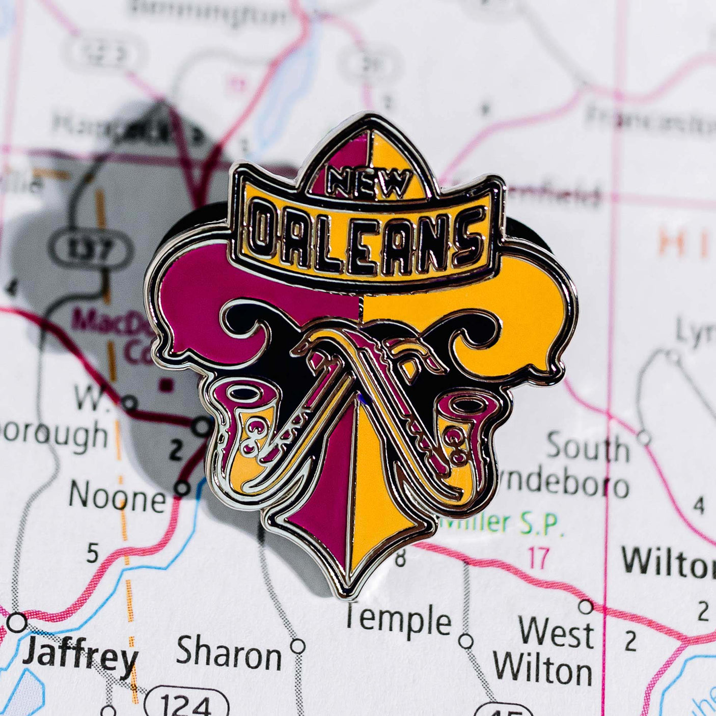 New Orleans Enamel Pin