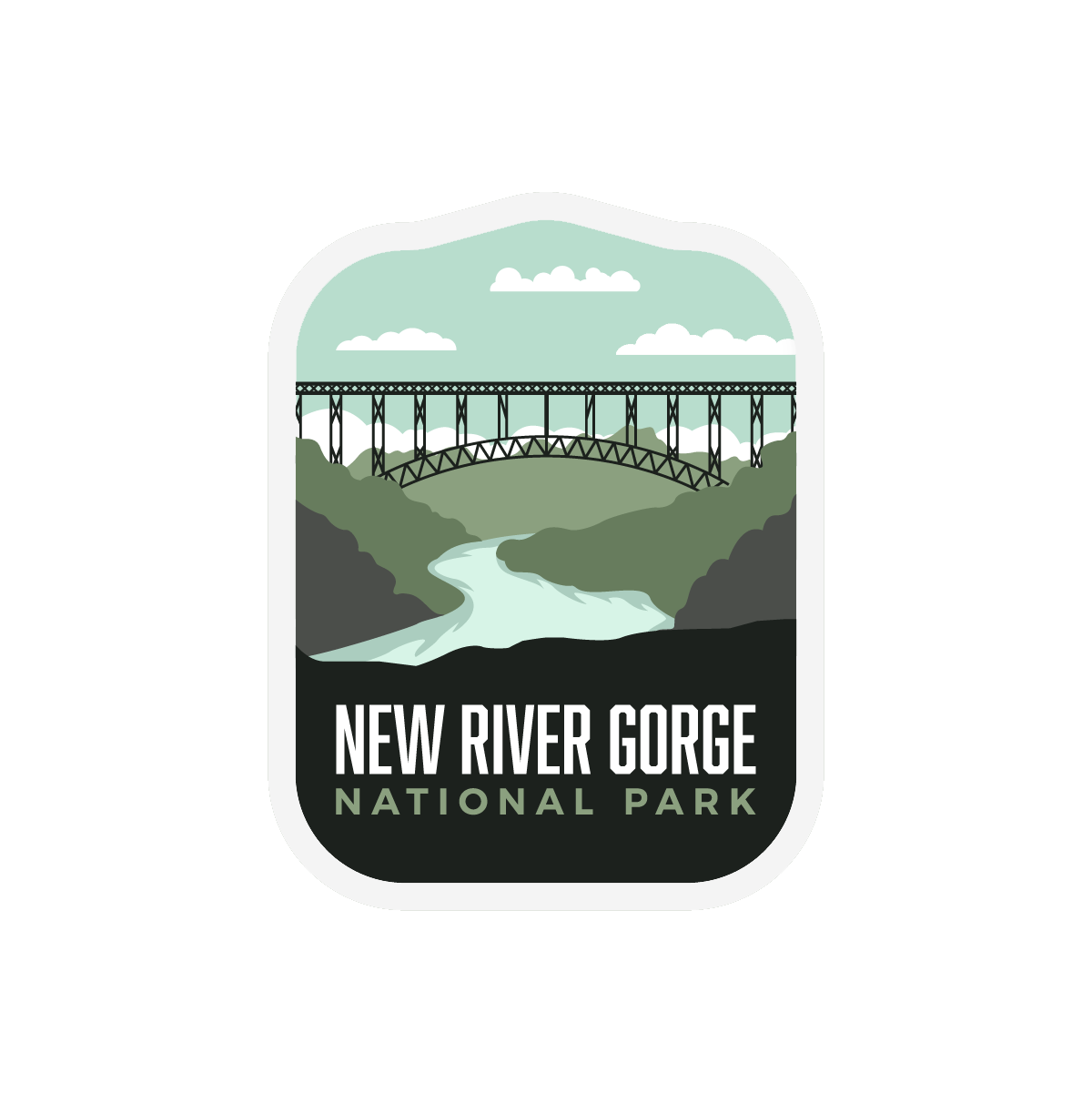New River Gorge National Park Sticker