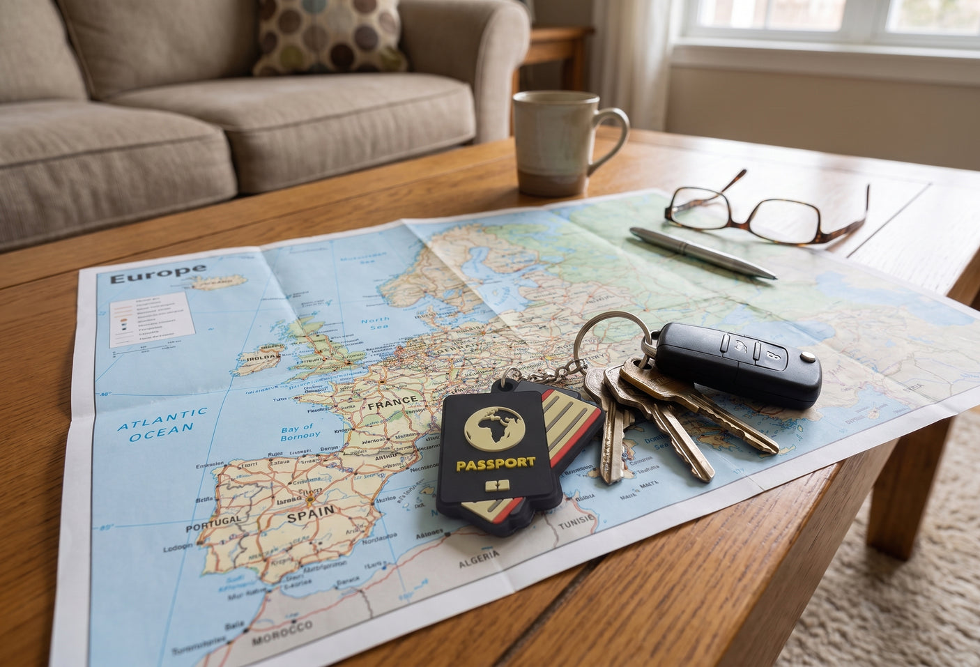 Passport Keychain
