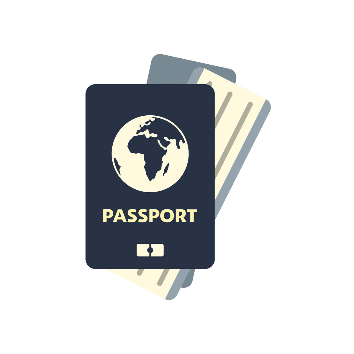 Passport Vinyl Sticker