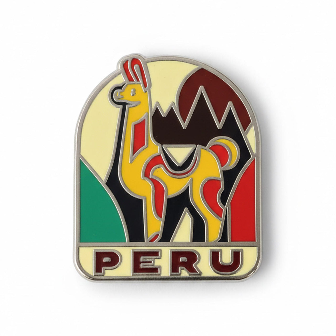 Peru Enamel Pin