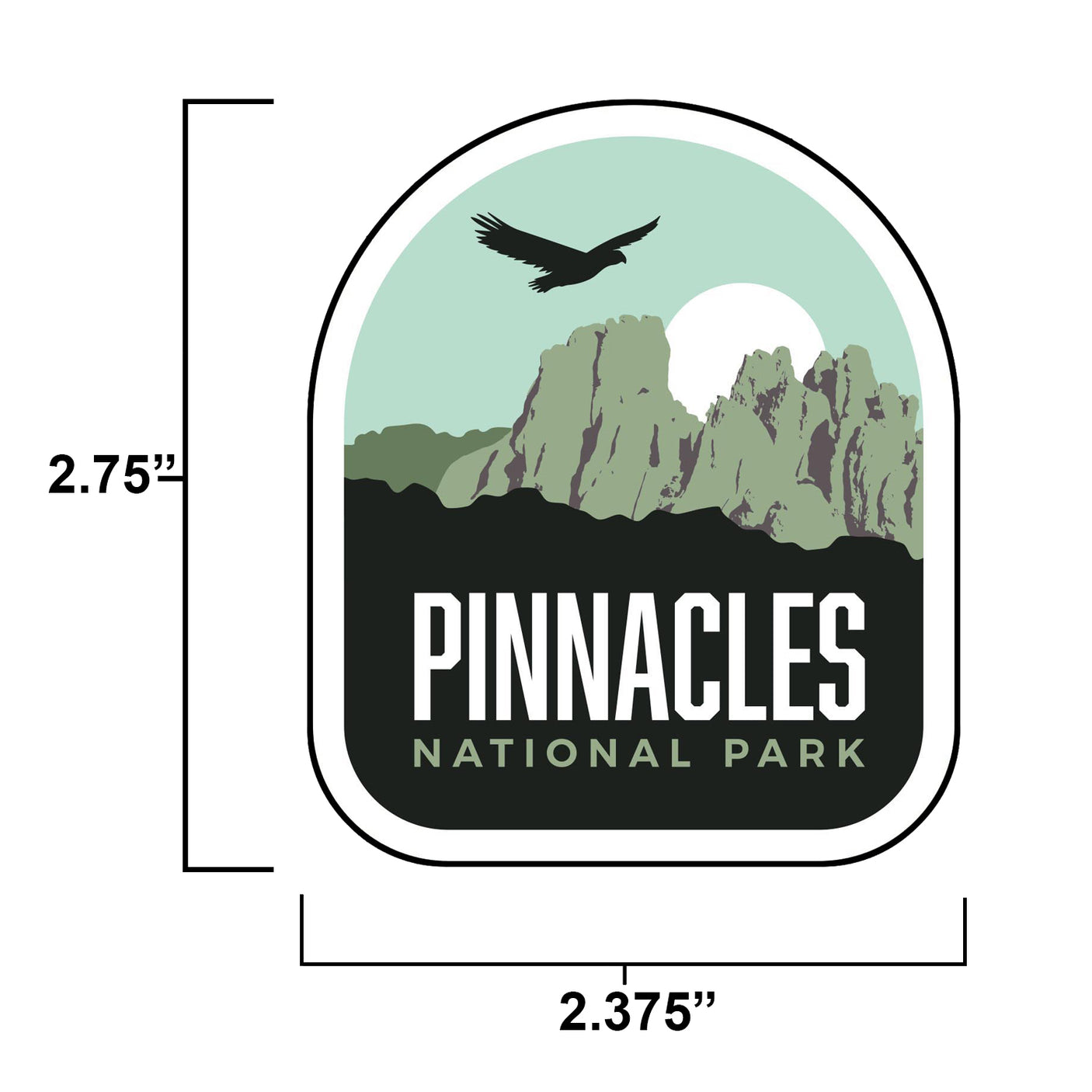 Pinnacles National Park Sticker