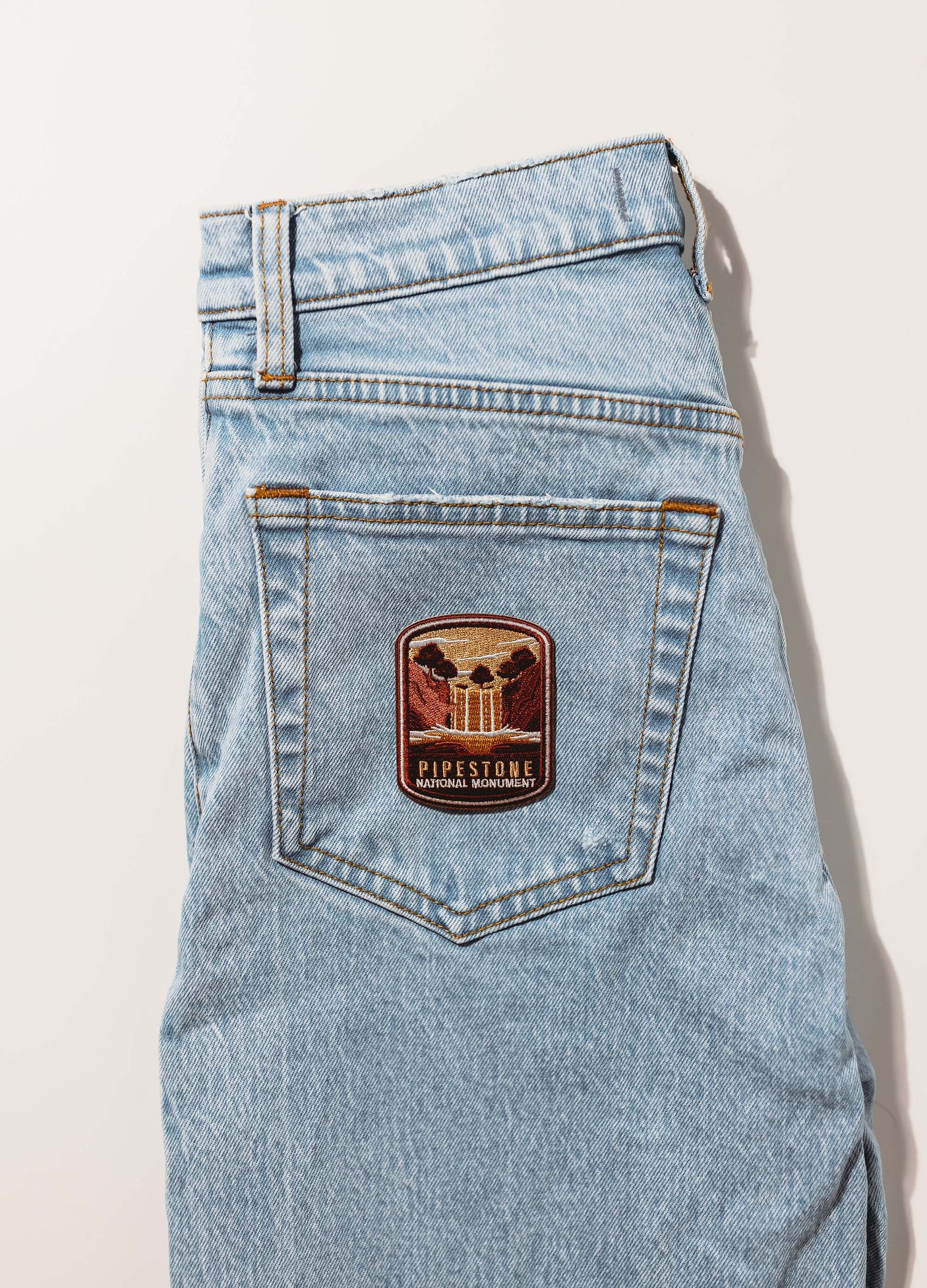 Pipestone National Monument Iron On Patch