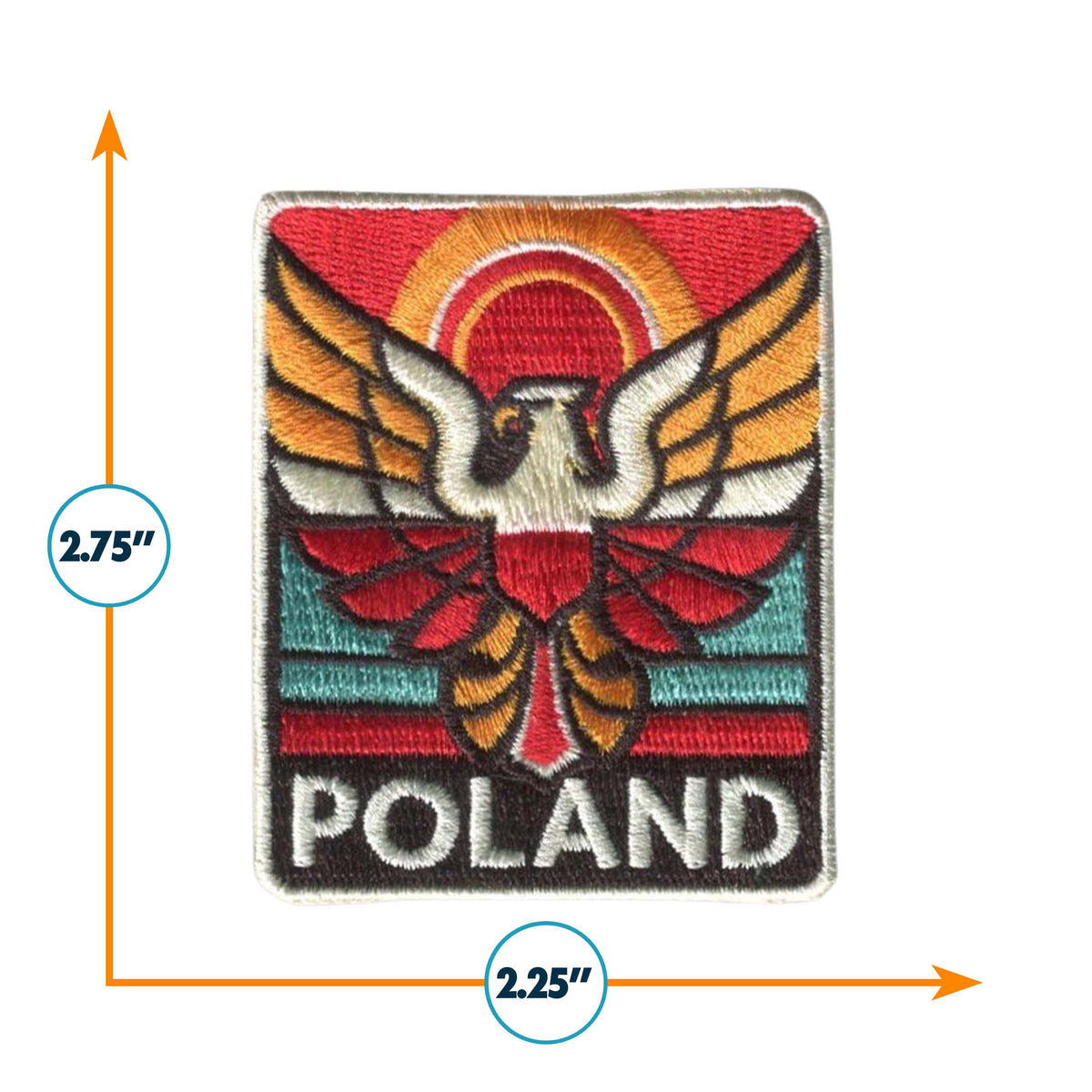 Poland Iron On Patch