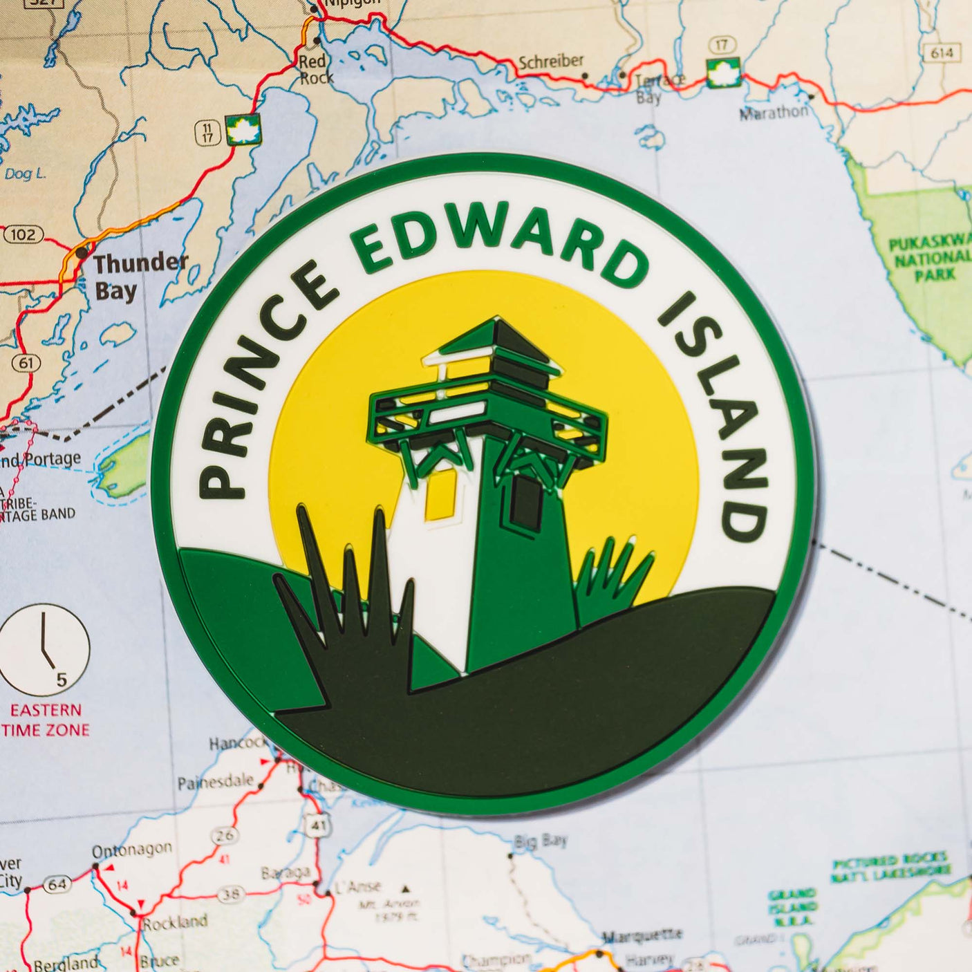 Prince Edward Island PVC Fridge Magnet
