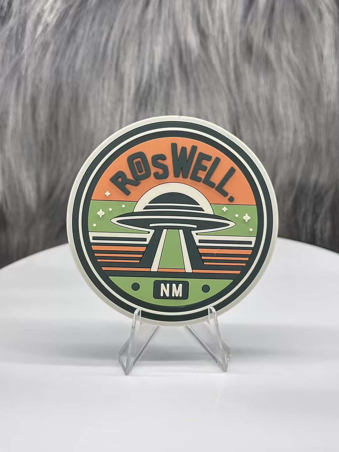 Roswell, NM PVC Fridge Magnet