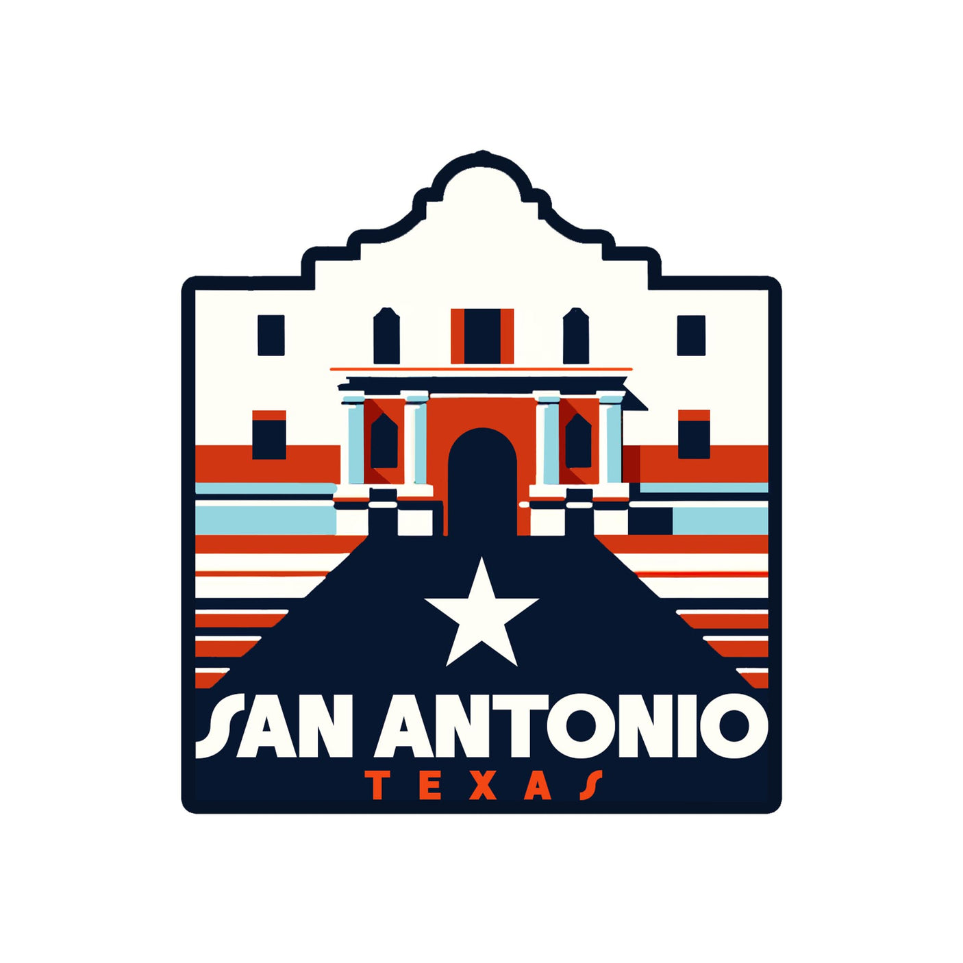San Antonio Sticker