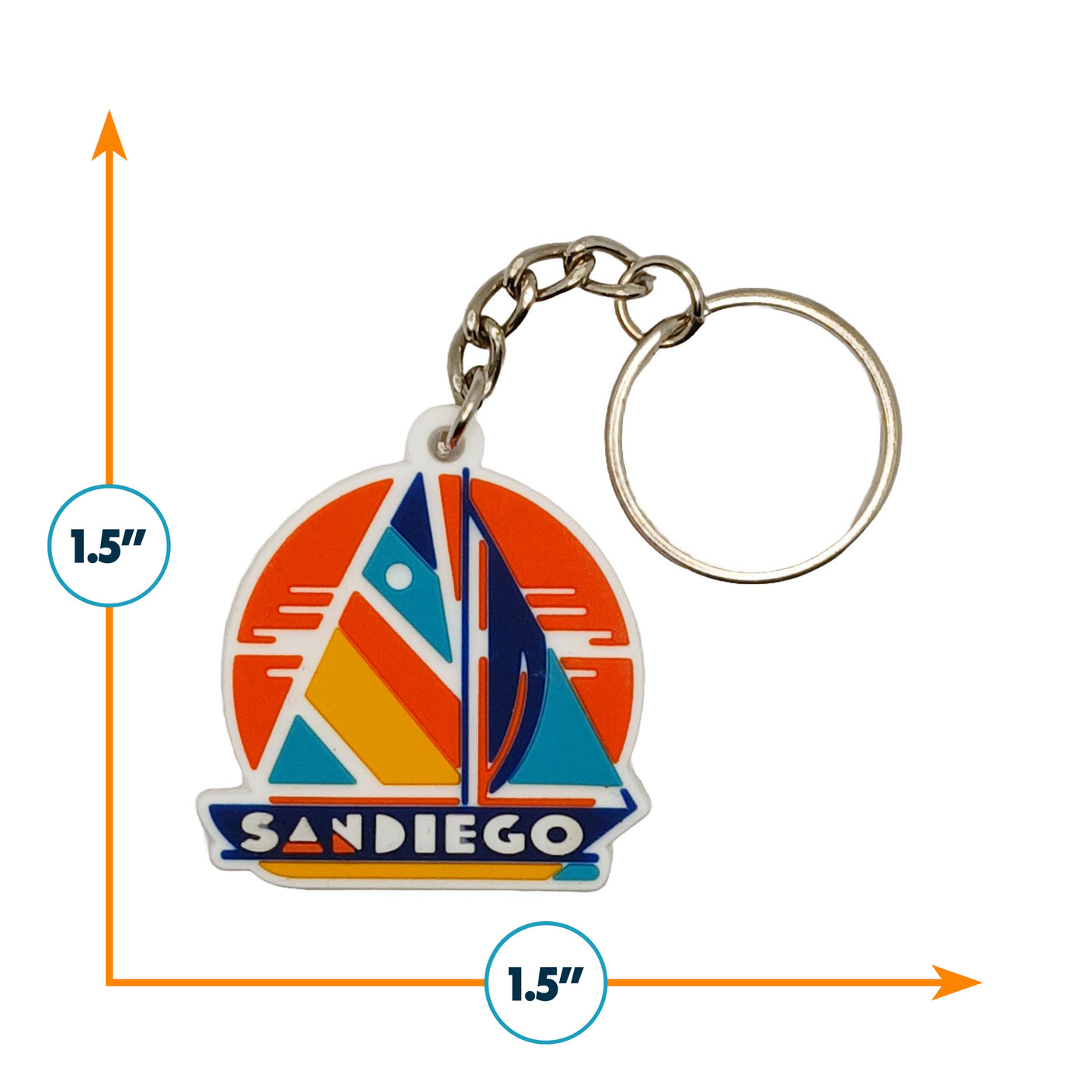 San Diego Keychain