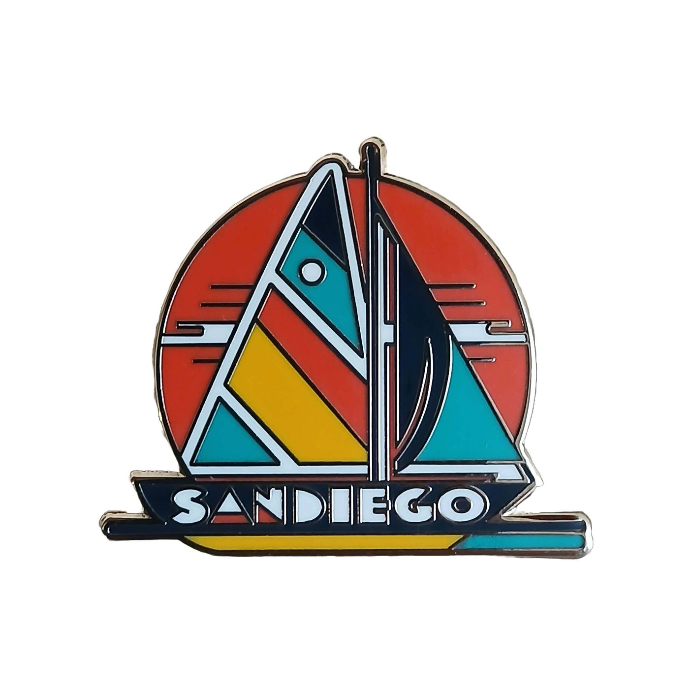 San Diego Enamel Pin