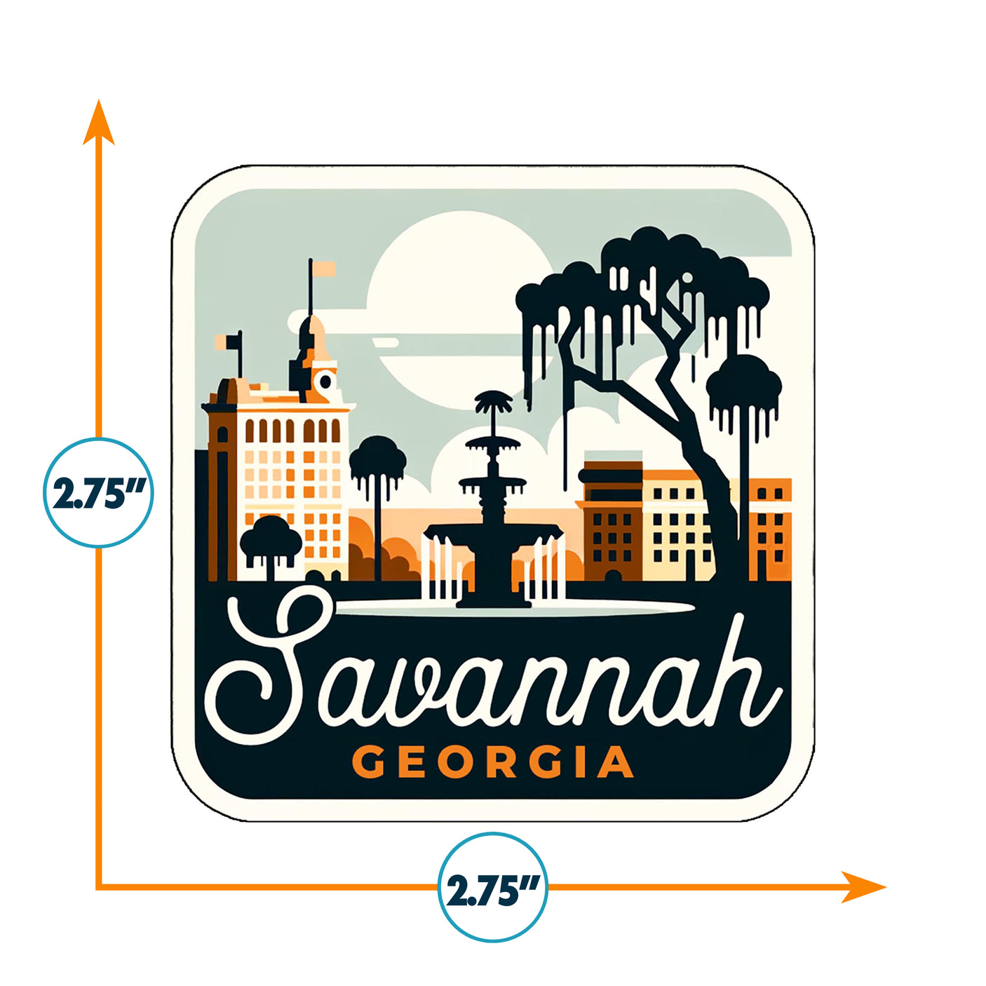 Savannah Sticker