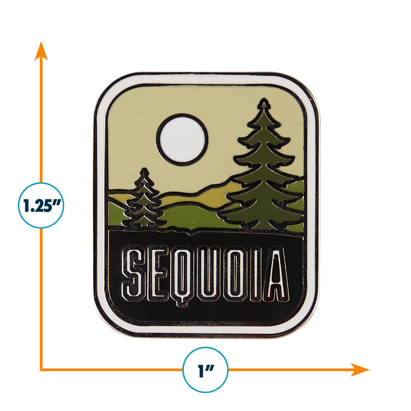 Sequoia National Park Enamel Pin