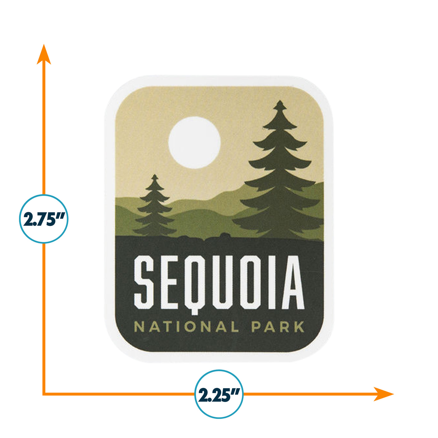 Sequoia National Park Sticker