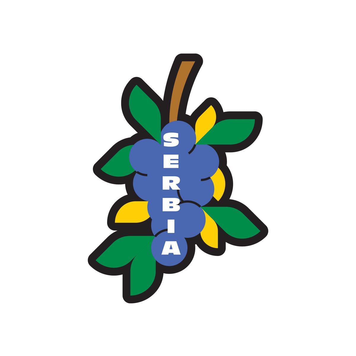 Serbia Vinyl Sticker