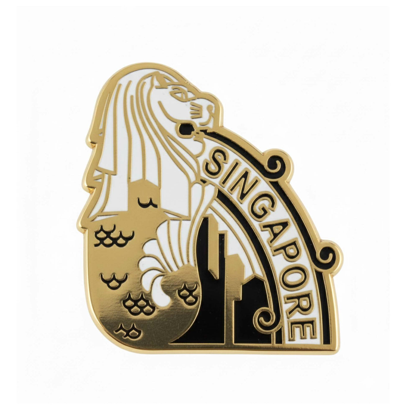 Singapore Enamel Pin