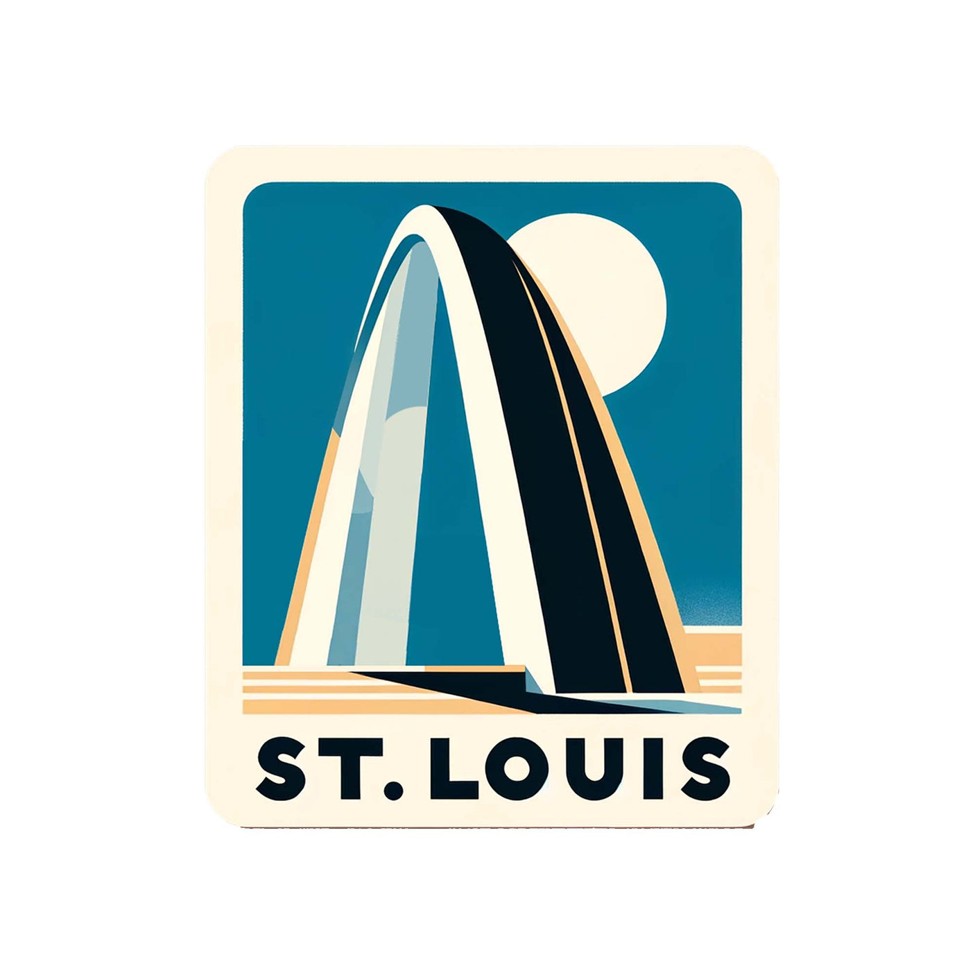 St. Louis, MO Sticker