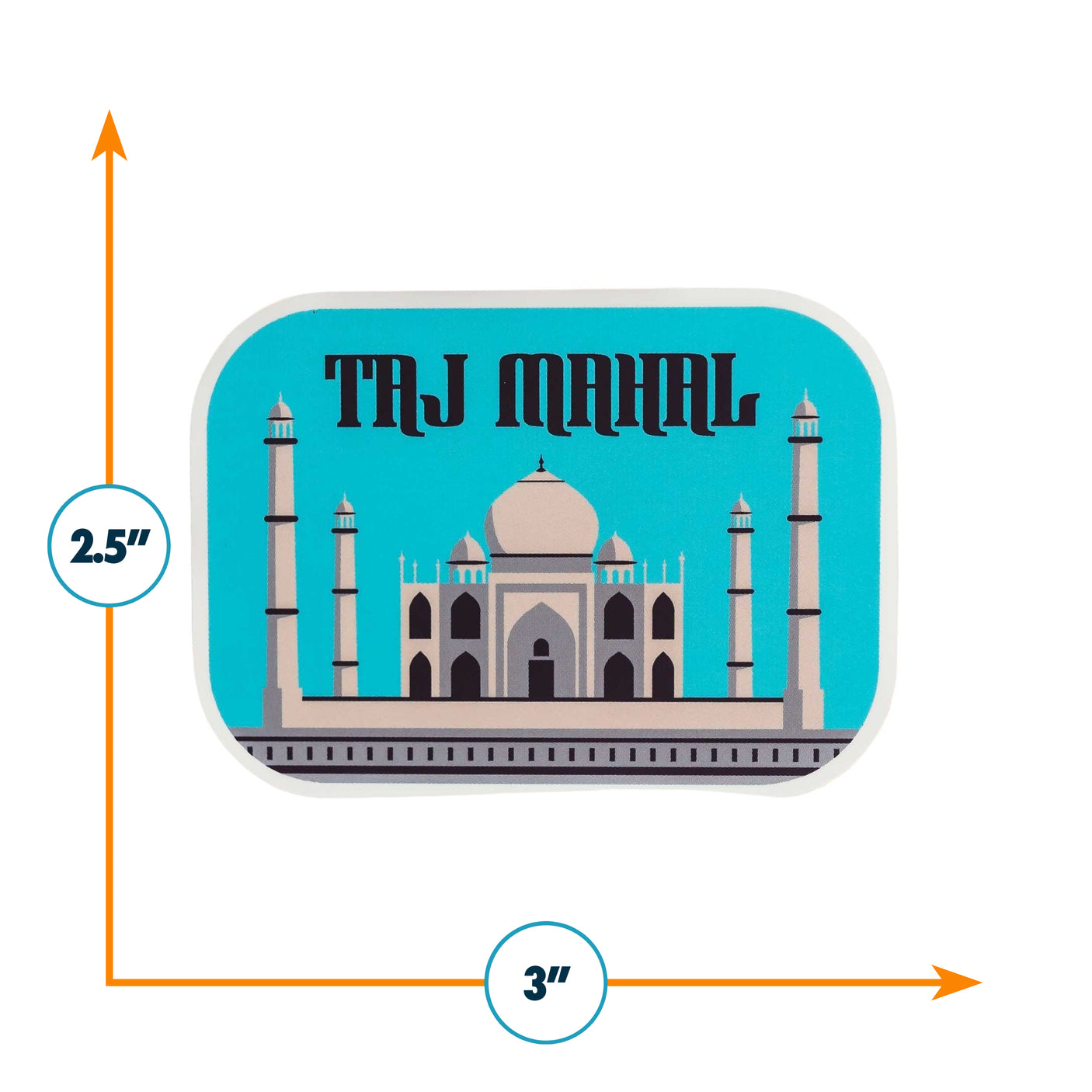 Taj Mahal Sticker