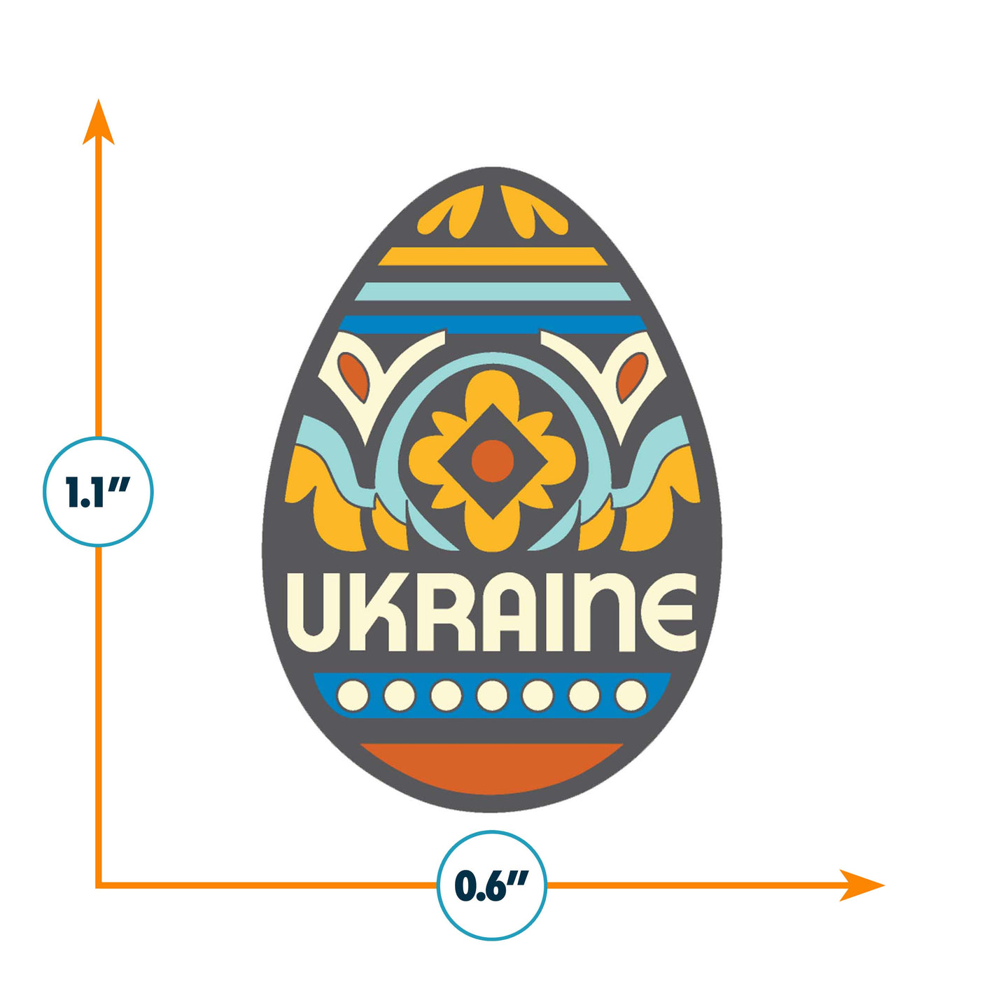Ukraine Enamel Pin