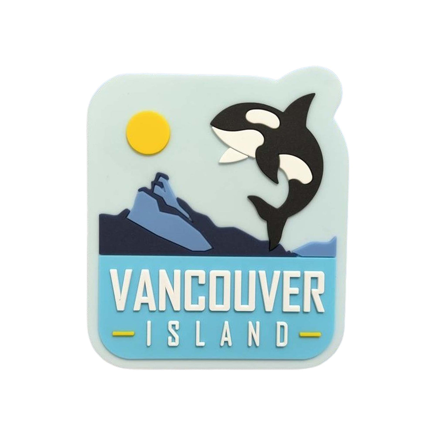 Vancouver Island PVC Fridge Magnet