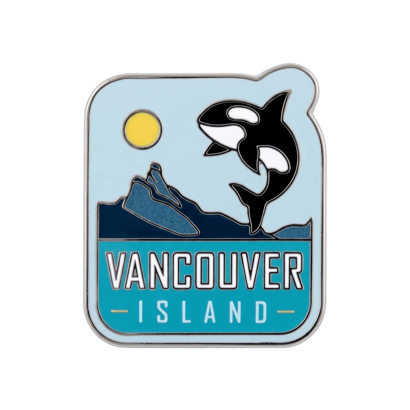 Vancouver Island Enamel Pin