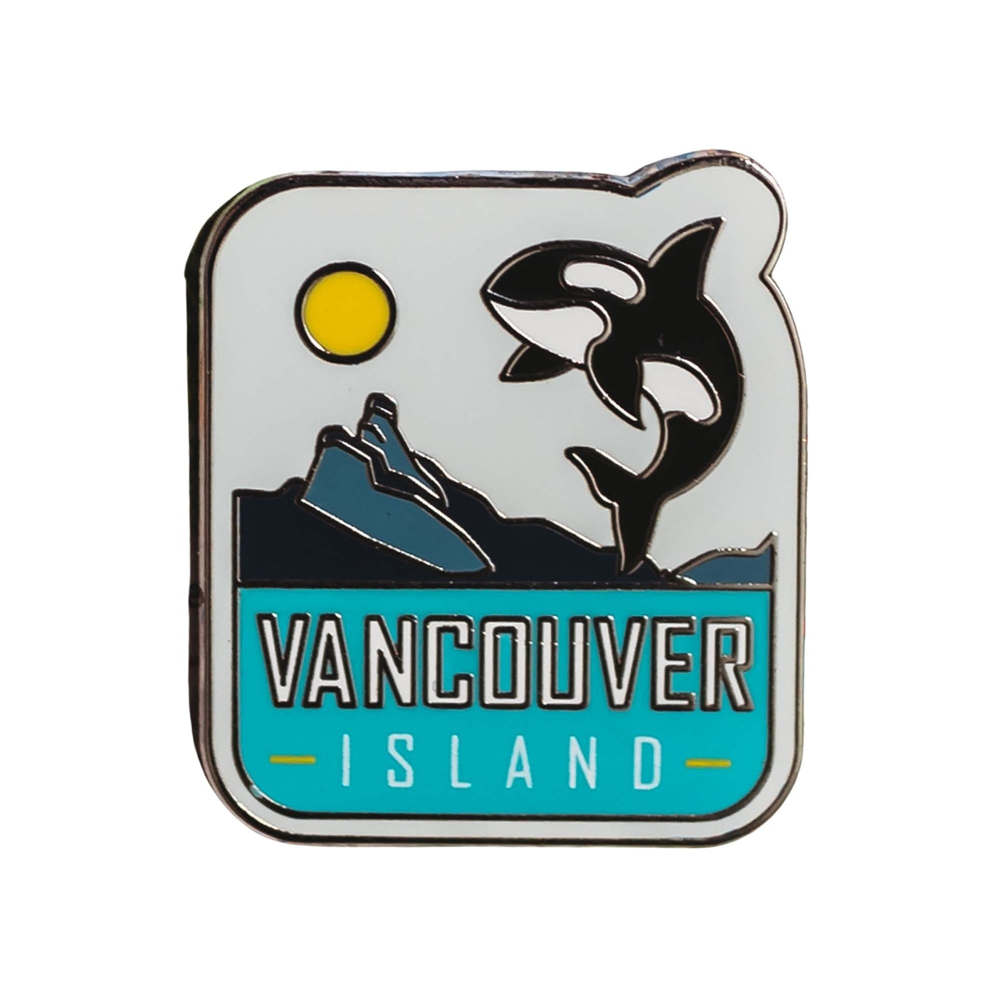 Vancouver Island Enamel Pin
