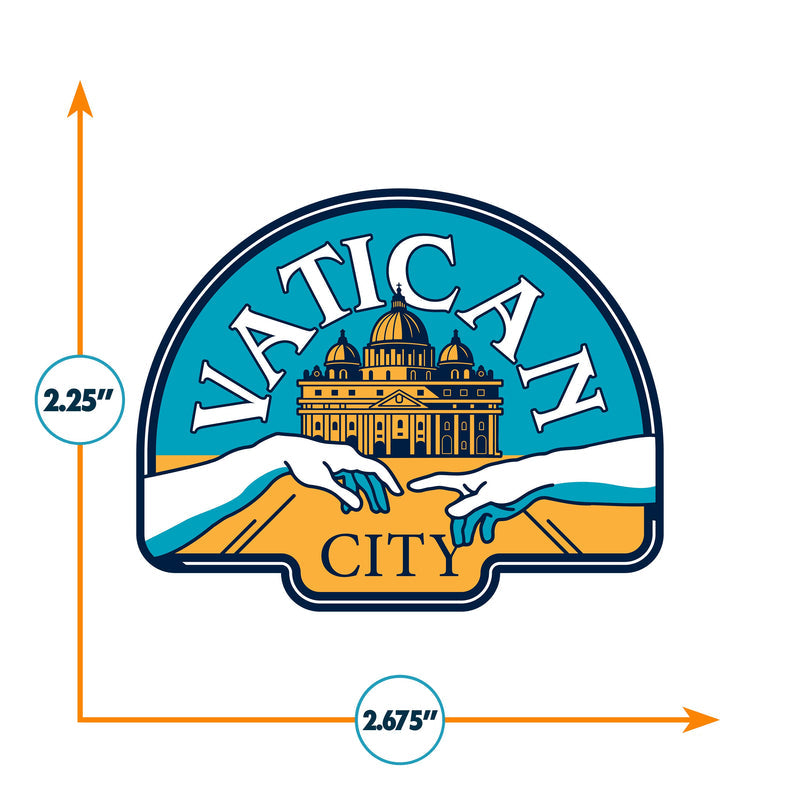 Vatican City Enamel Pin