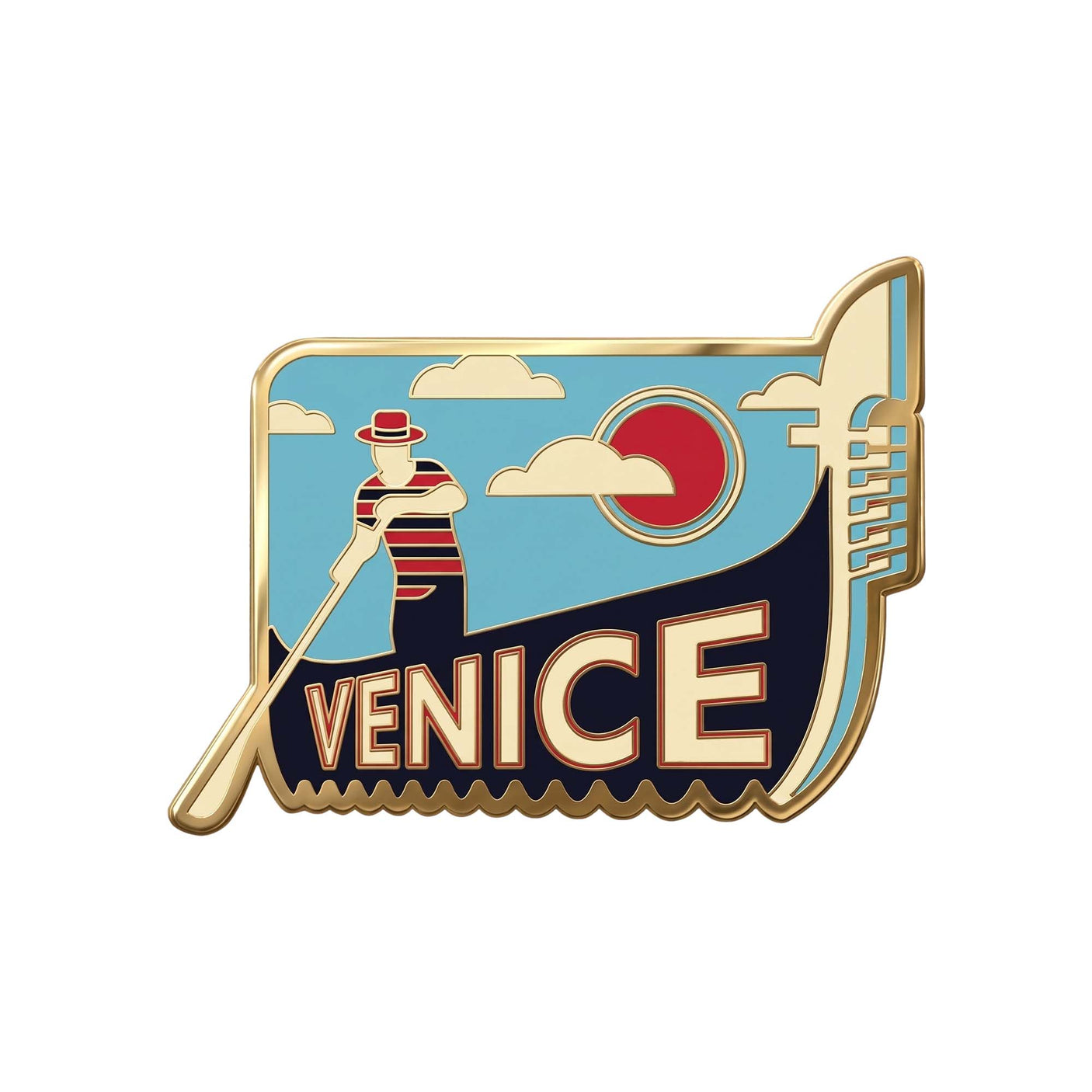 Venice Italy Enamel Pin