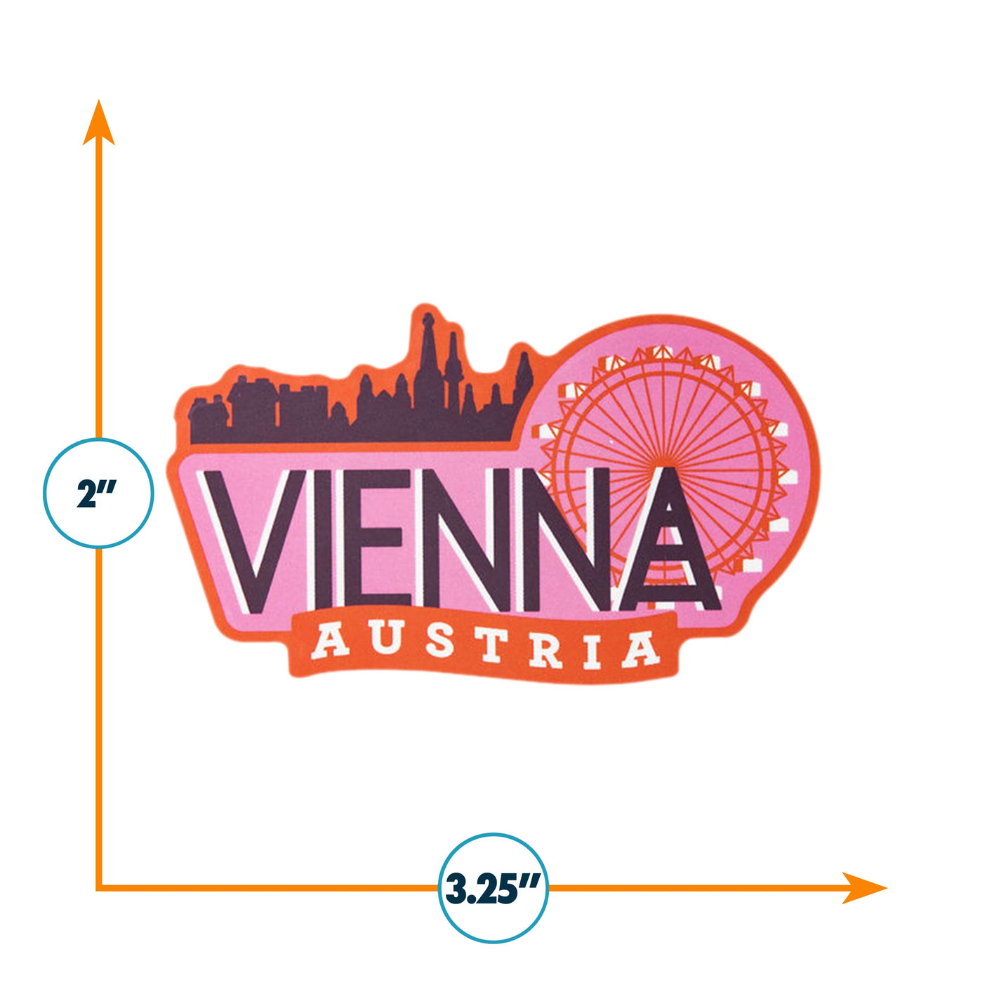 Vienna Austria Sticker