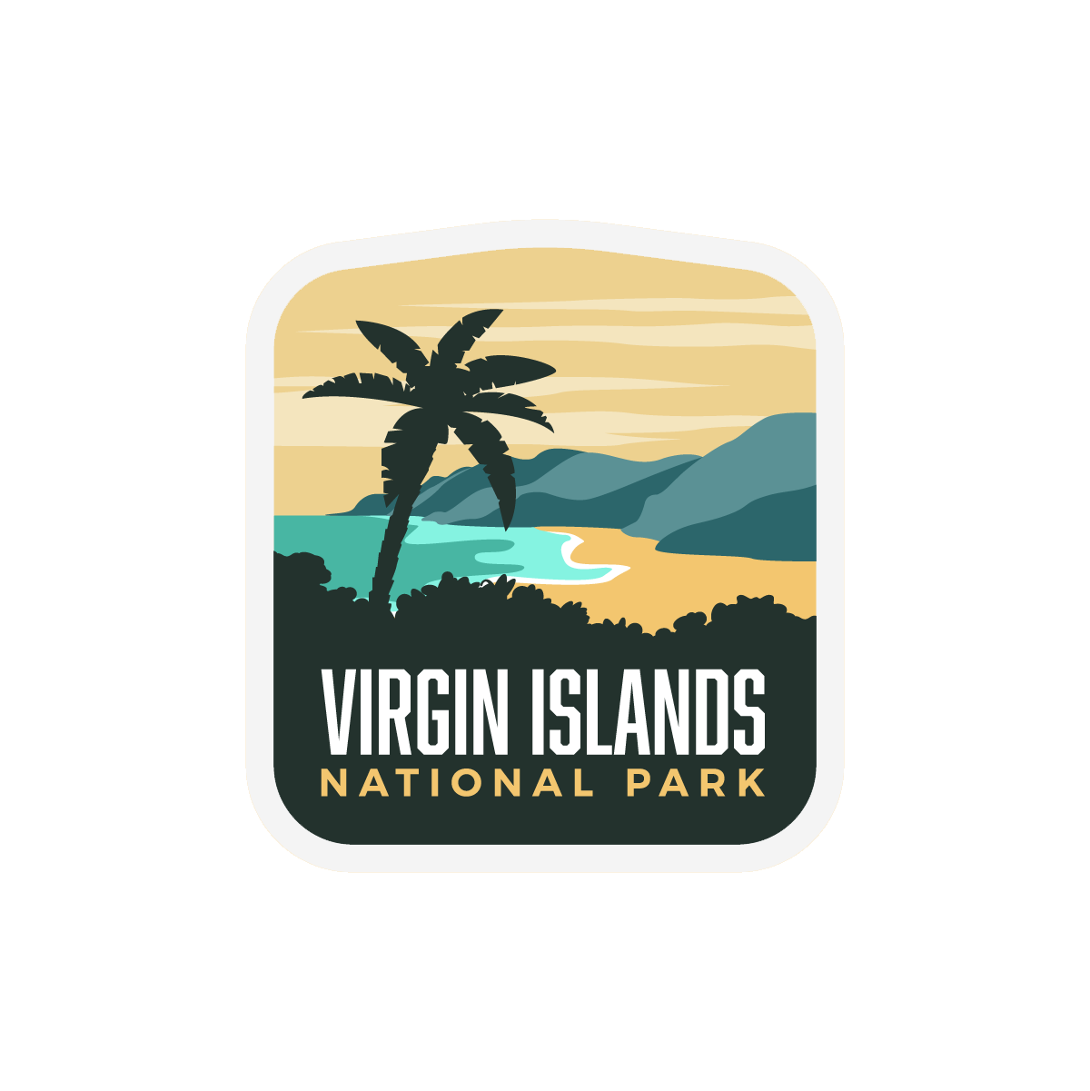 Virgin Islands National Park Sticker