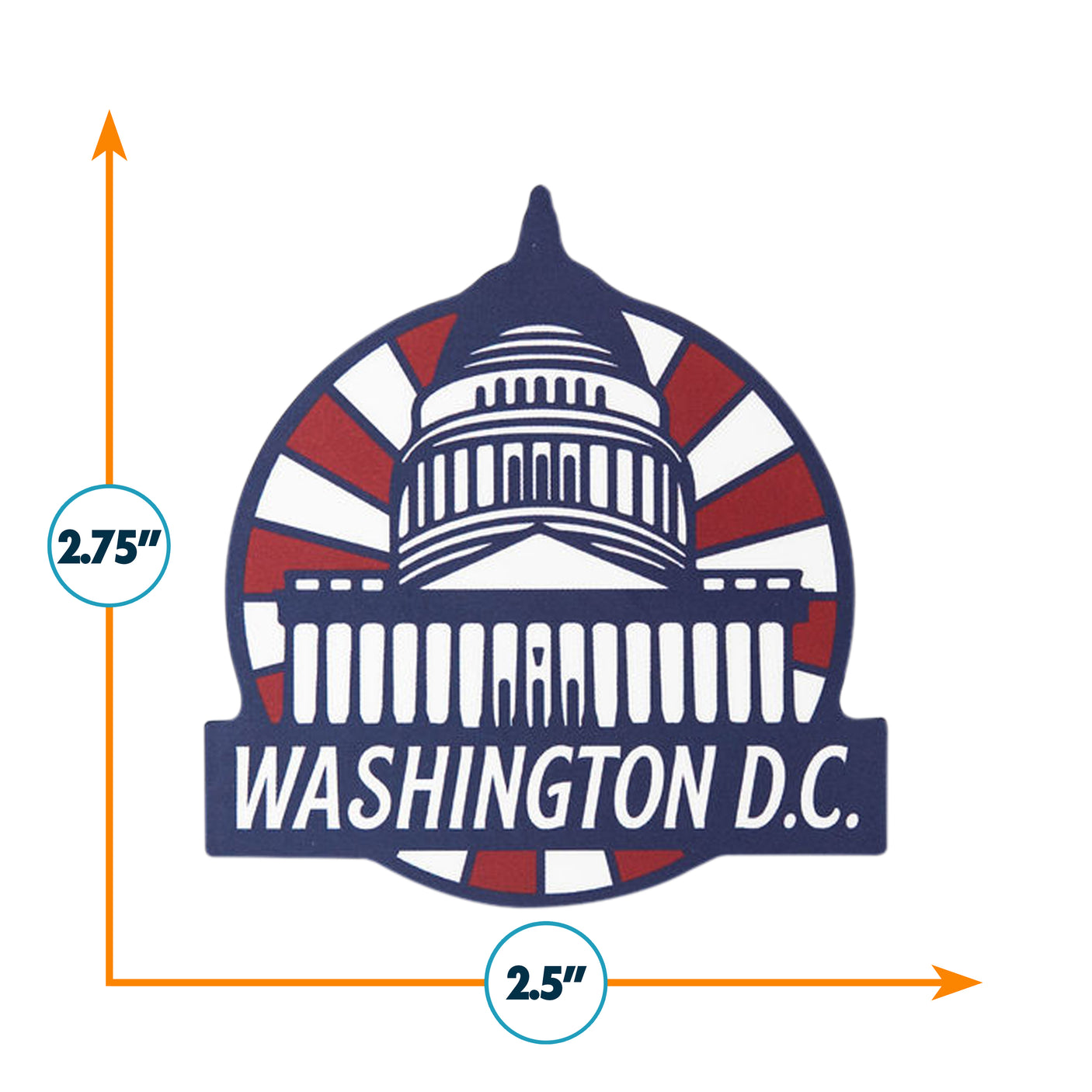 Washington DC Sticker