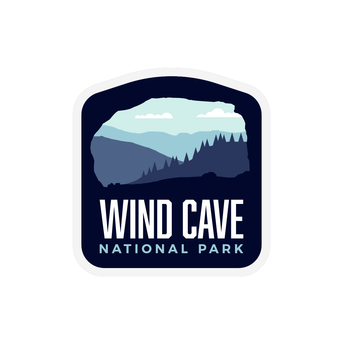 Wind Cave National Park Sticker