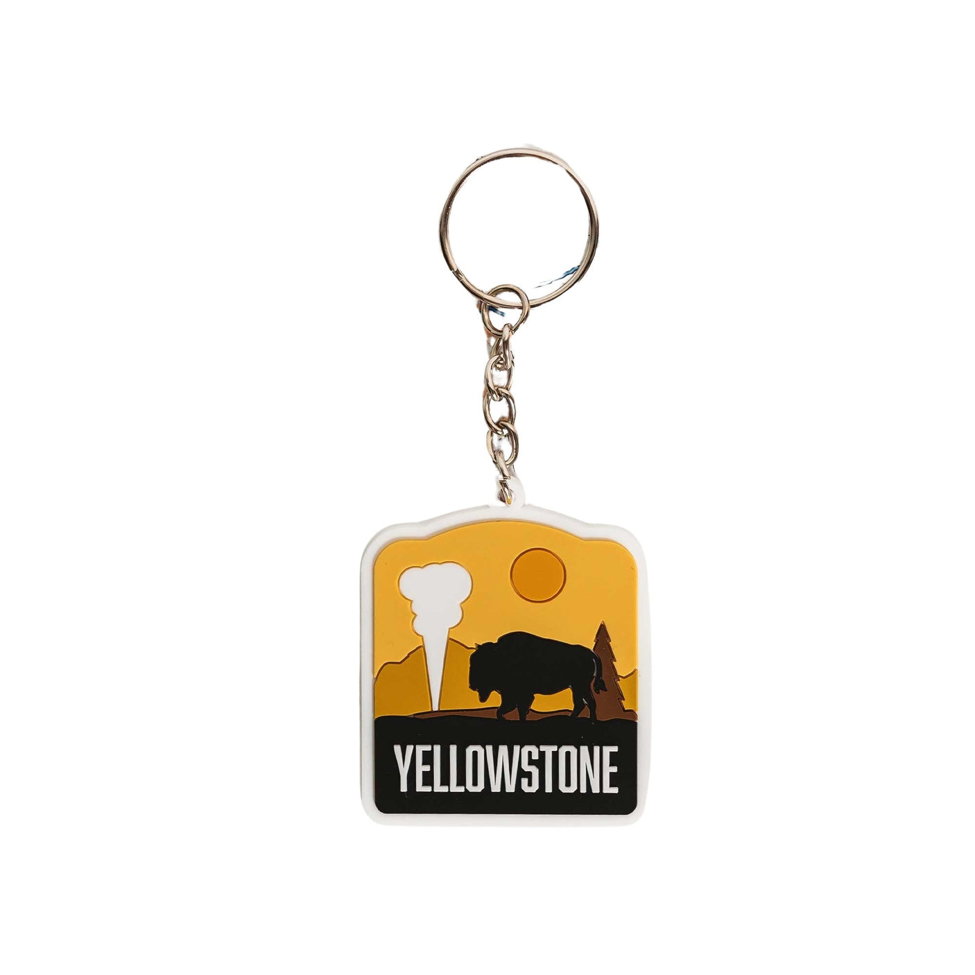 Yellowstone National Park Keychain