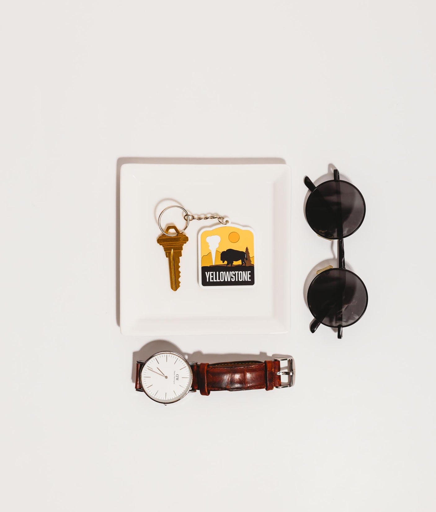 Yellowstone National Park Keychain