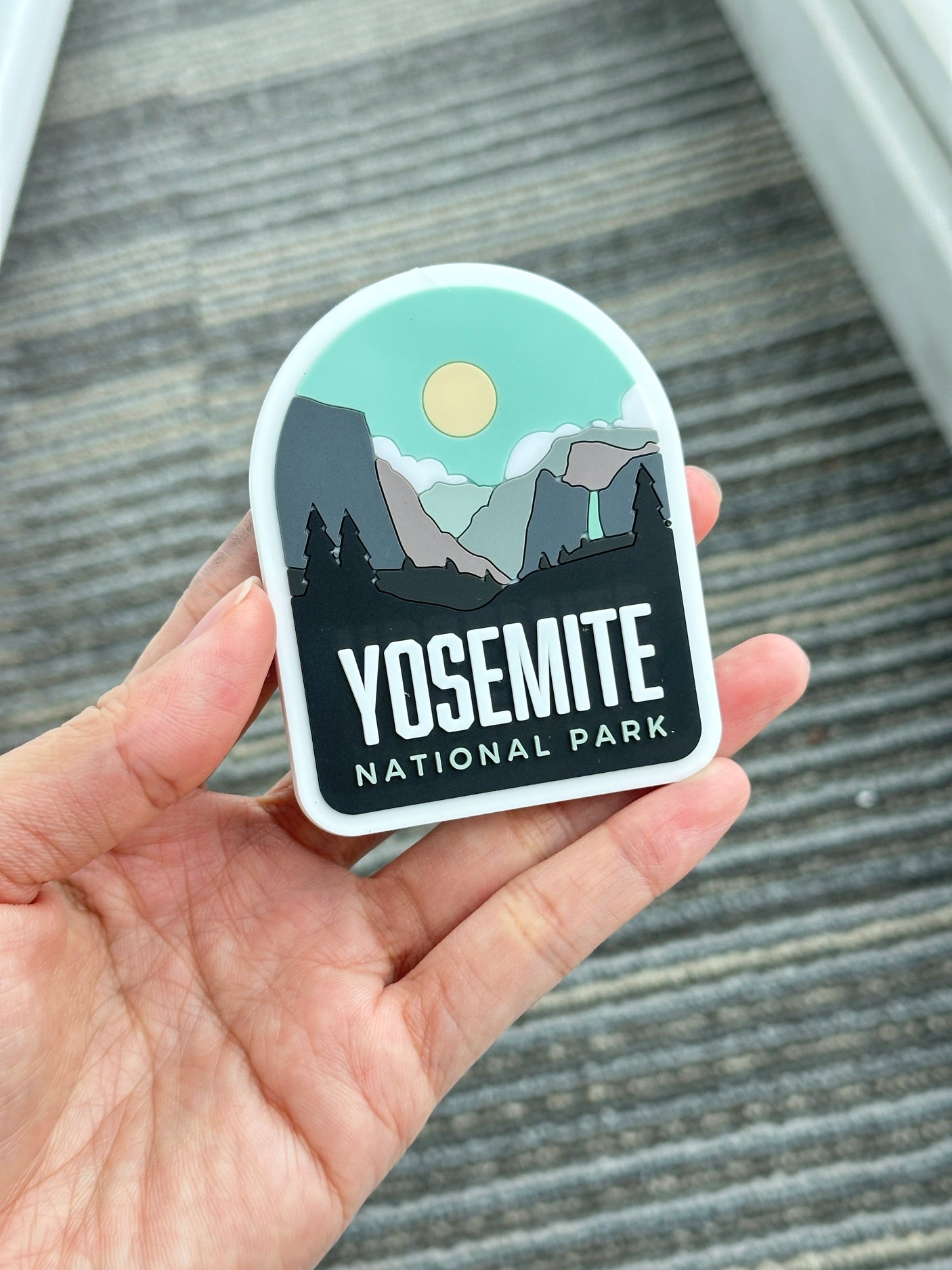 Yosemite National Park PVC Fridge Magnet