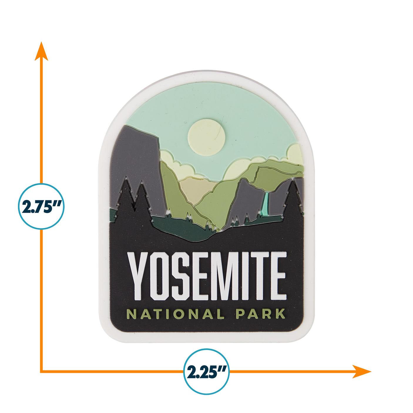 Yosemite National Park PVC Fridge Magnet