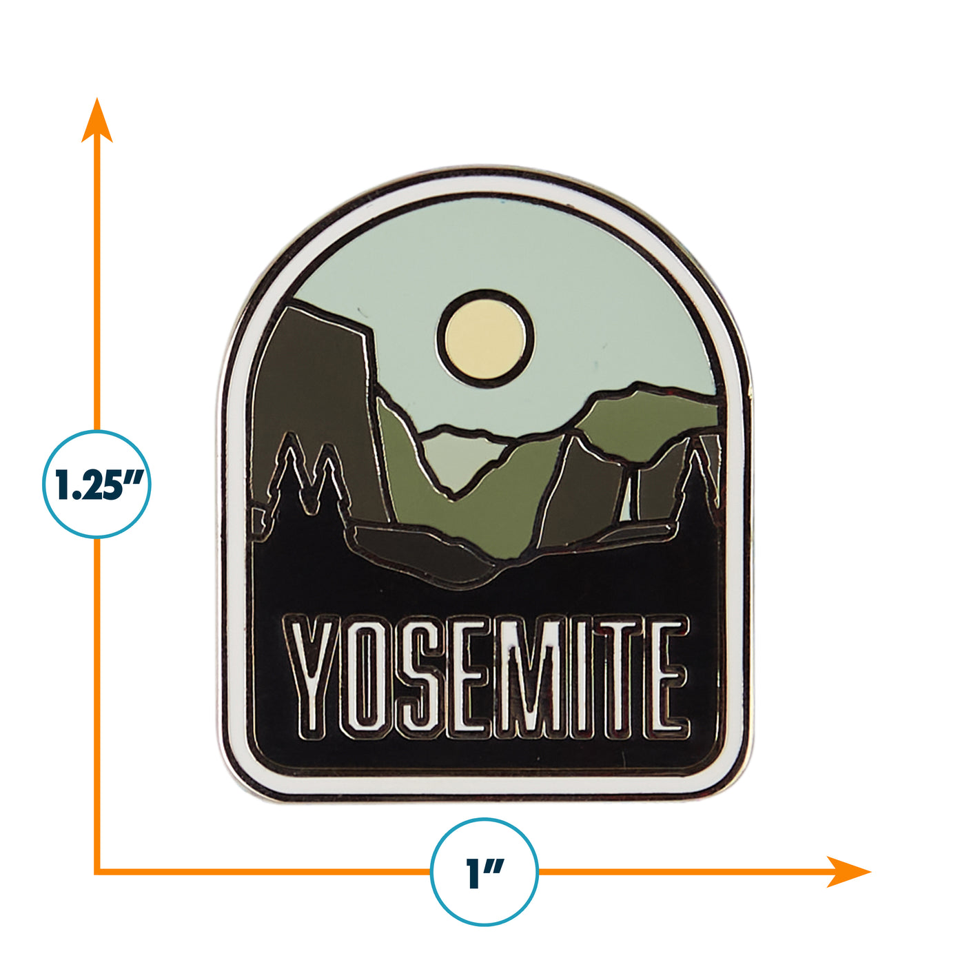 Yosemite National Park Enamel Pin