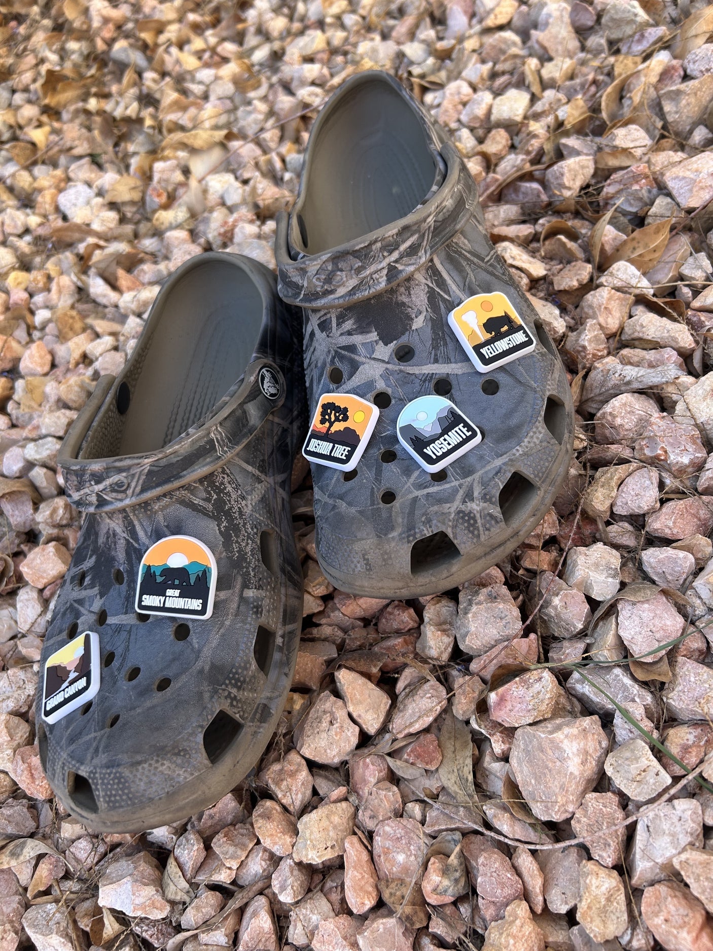 National Park Shoe Charms - 5 Pack